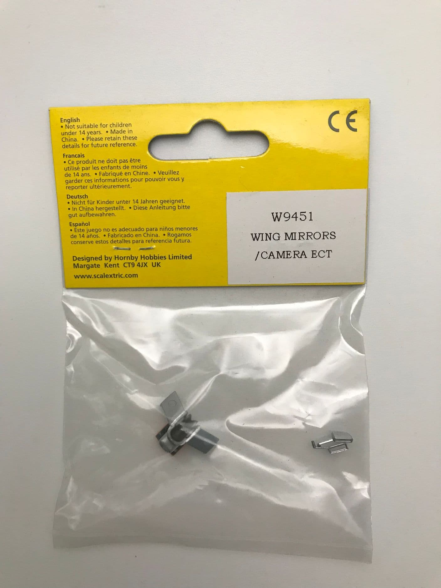 accessory pack, McLaren F1 Wing Mirrors and Camera (C2806)