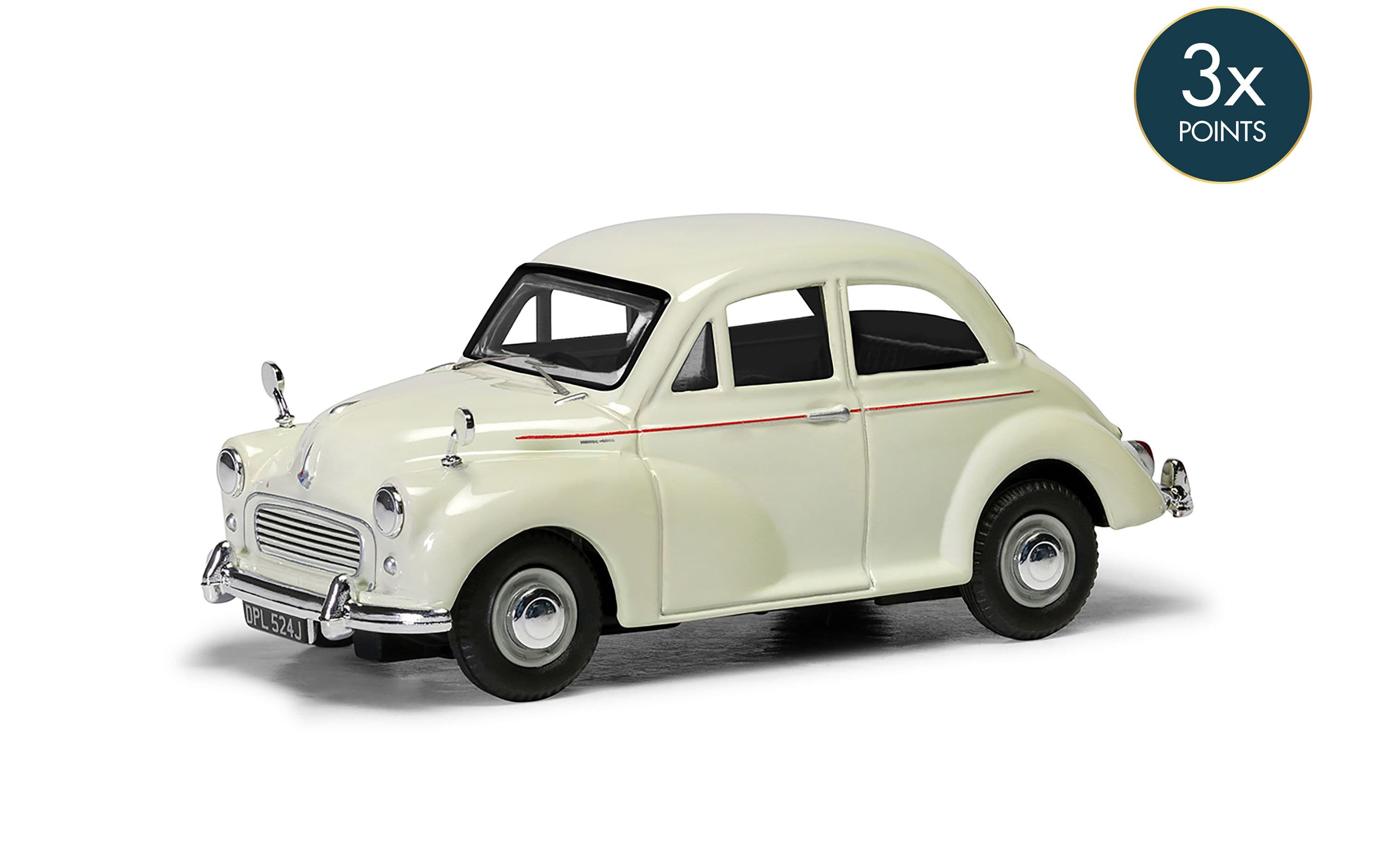 Morris Minor 1000 - Snowberry White