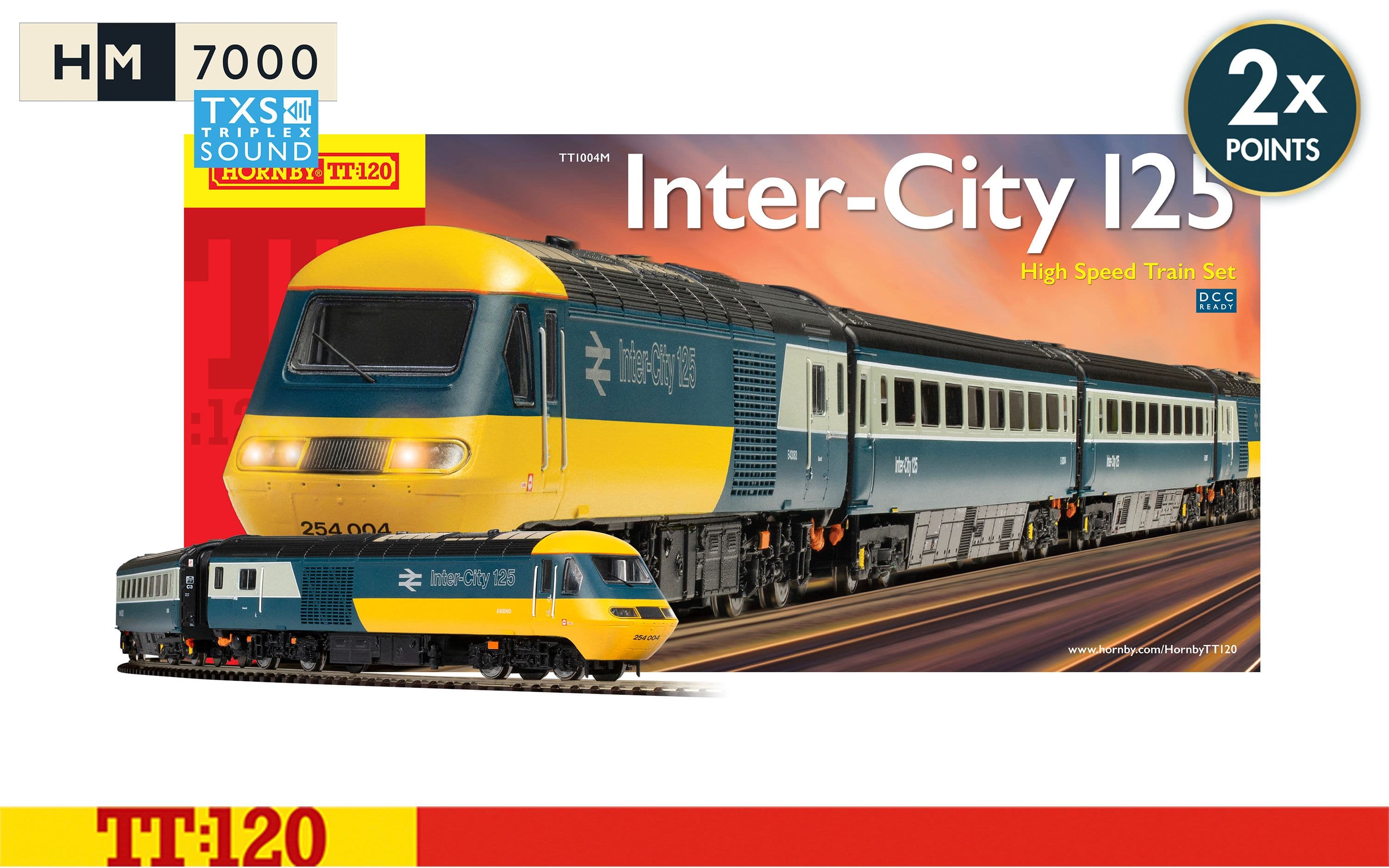 Inter-City 125 High Speed - Digital Train Set (With Sound)