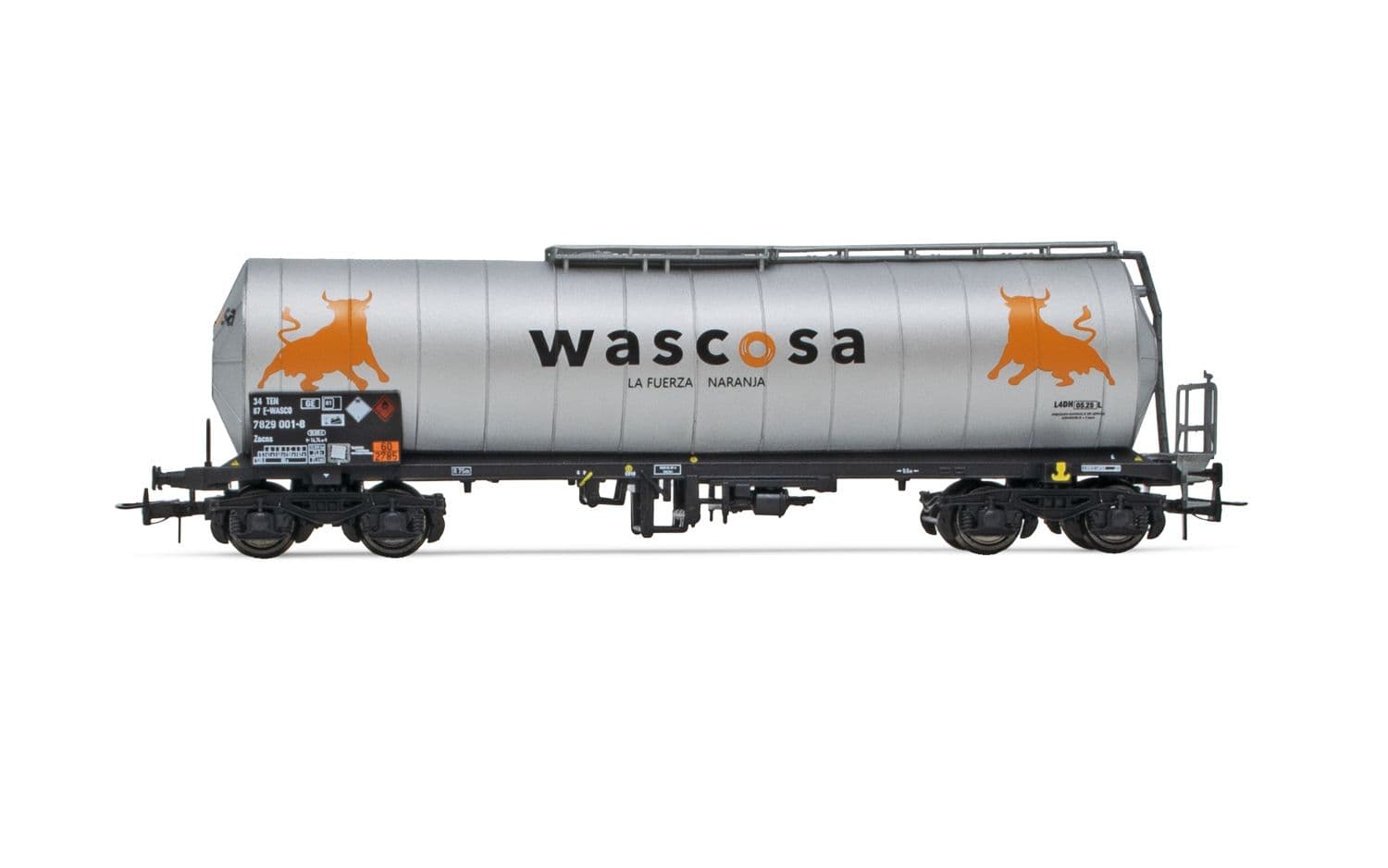 WASCOSA, 4-achs. Kesselwagen Zacns, „Fuerza Naranja", Ep. VI