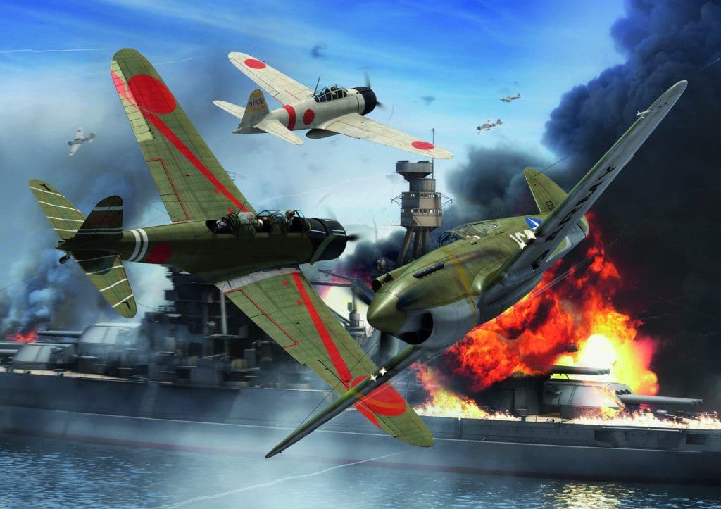 Airfix Jigsaw Puzzle - Battle Of Pearl Harbor