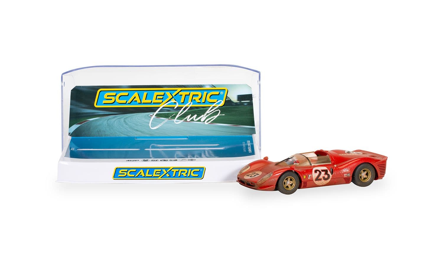 330 P3/4 - Daytona 1967 Car 23 - Weathered - Club Exclusive