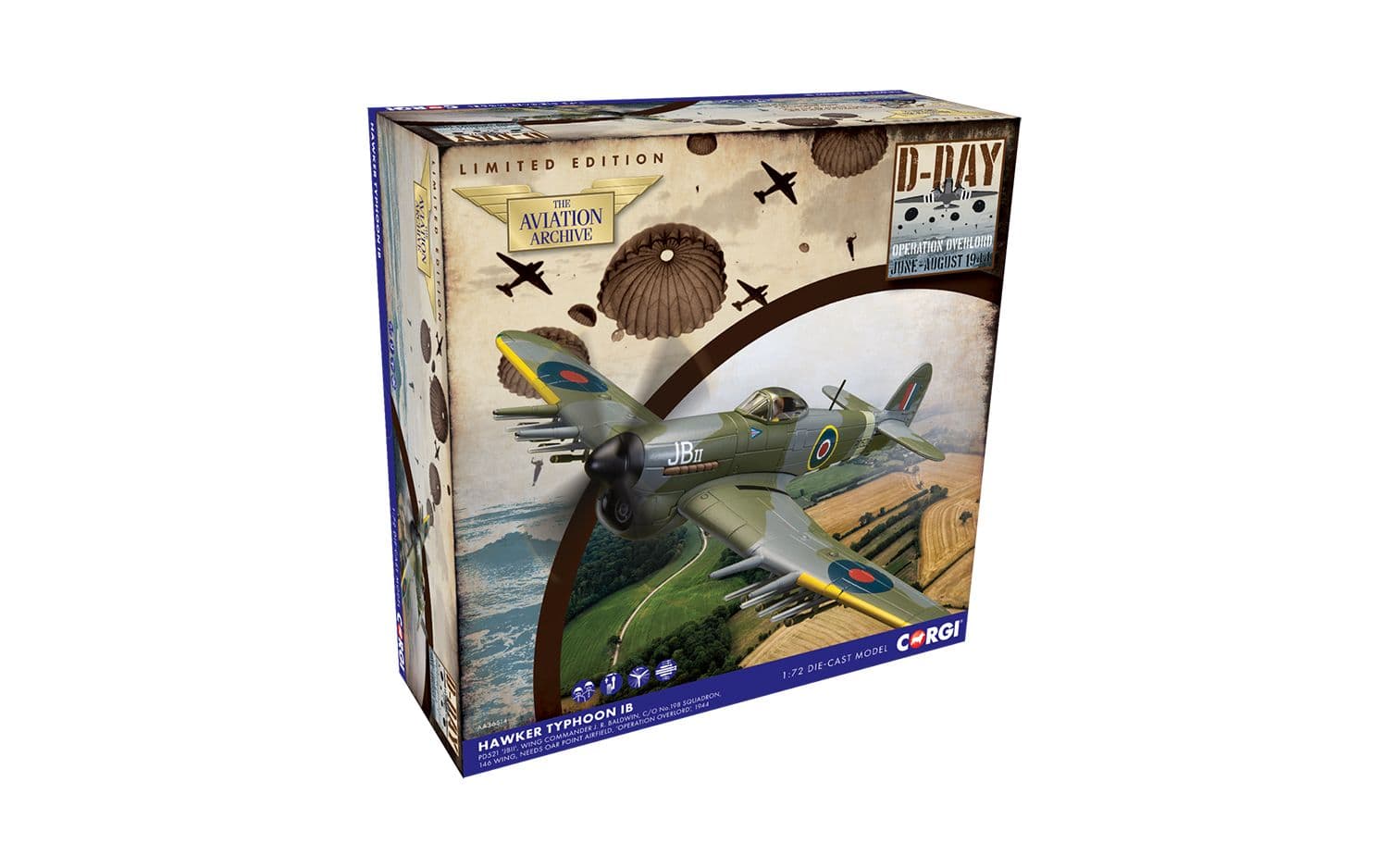 Hawker Typhoon IB 'JB II' – RAF No.198 Sqn - Wg Cdr John R Baldwin