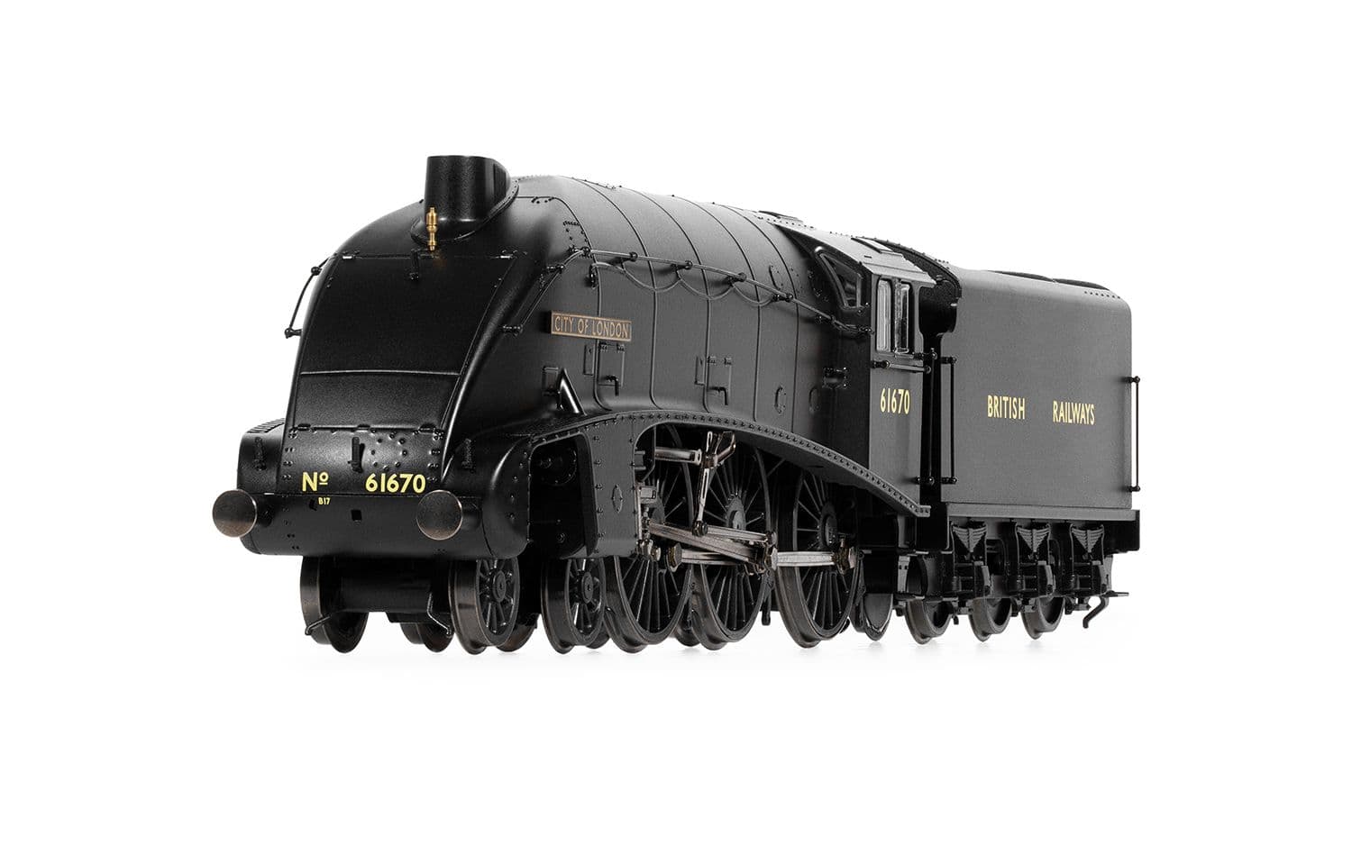 BR, Class B17/5, 4-6-0, 61670 'City of London' - Era 4