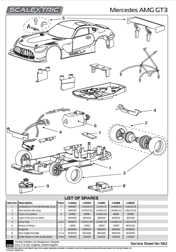 Mercedes AMG GT3 - RAM Racing - D2