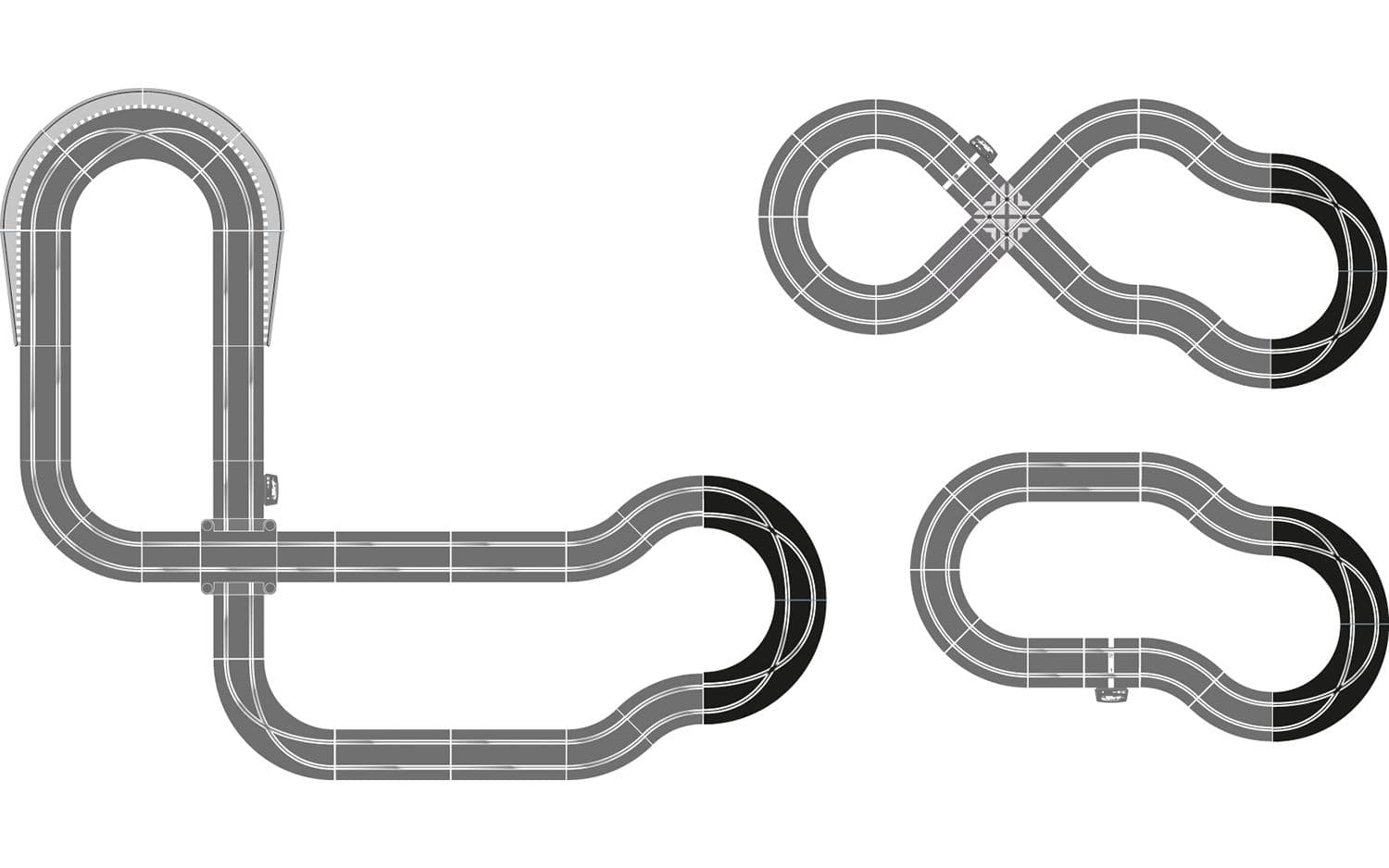 Scalextric Racing Curves Track Accessory Pack