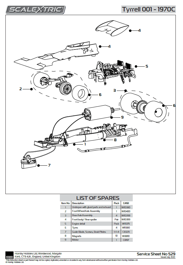 Tyrrell 001 - 1970 Canadian Grand Prix - Jackie Stewart
