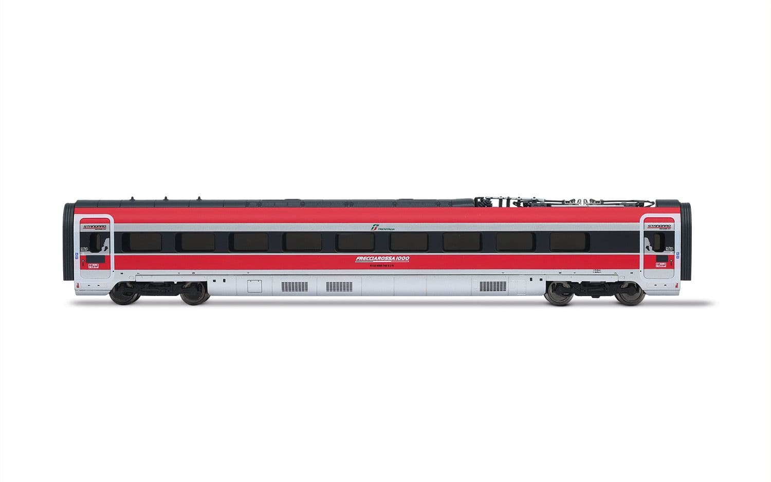FS Trenitalia, set base di 4 unità del treno ad alta velocità "Frecciarossa 1000", livrea pubblicitaria "Le plaisir d'un voyage nouveau", ep. VI, con decoder sonoro
