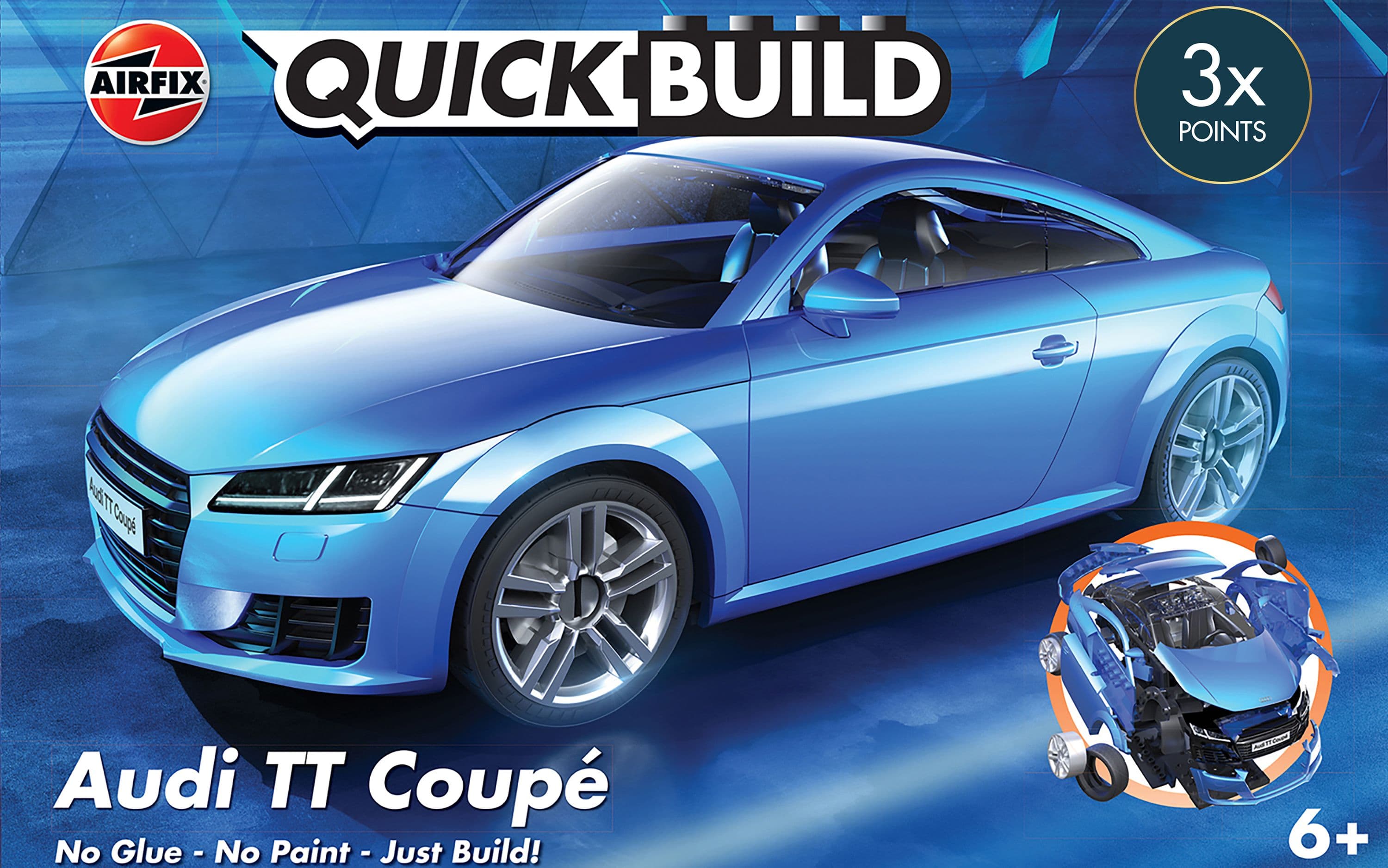 QUICKBUILD Audi TT Coupe - Blue