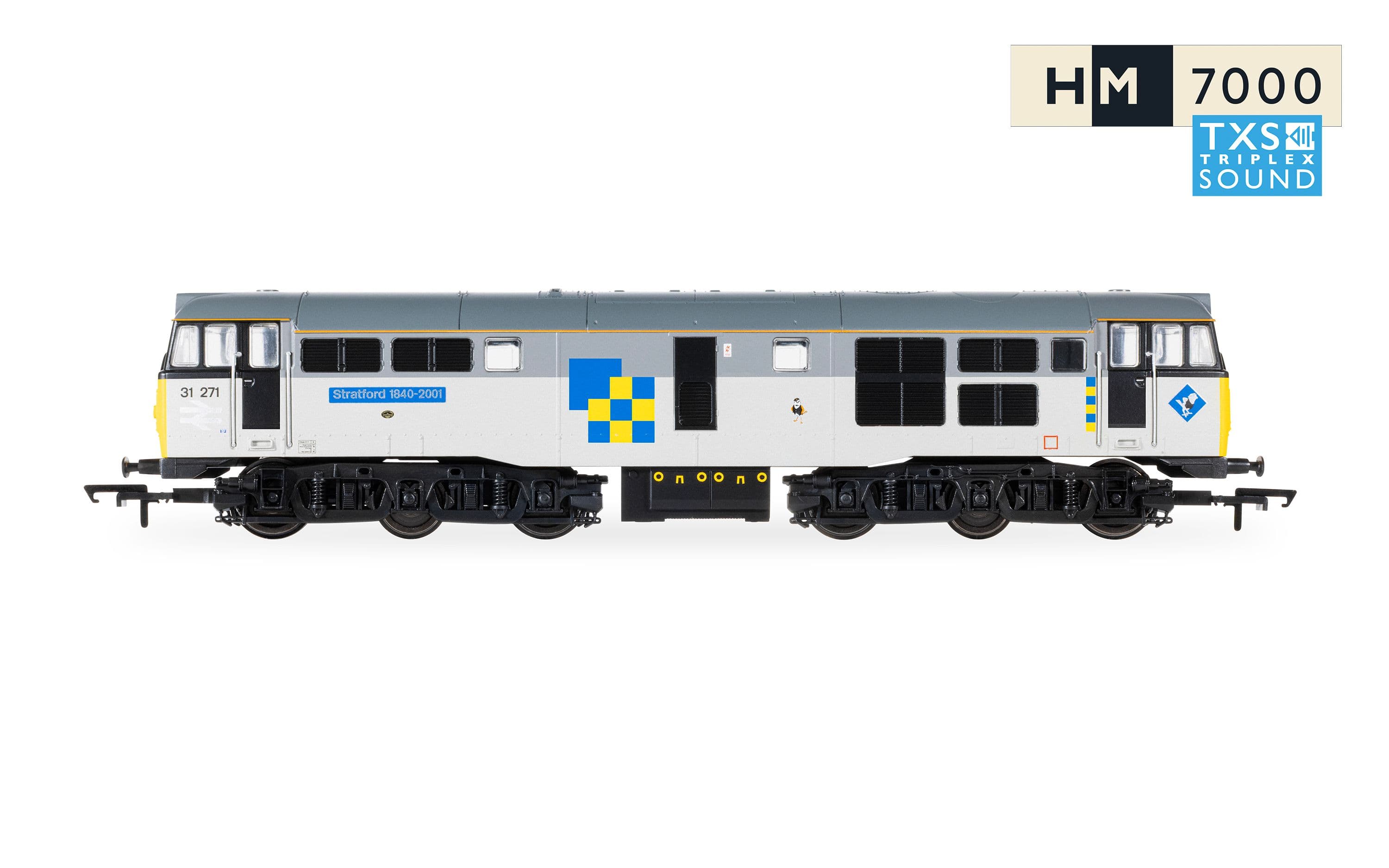 RailRoad - TLF Construction - Class 31 - 31271 'Stratford' (DCC Sound Fitted)