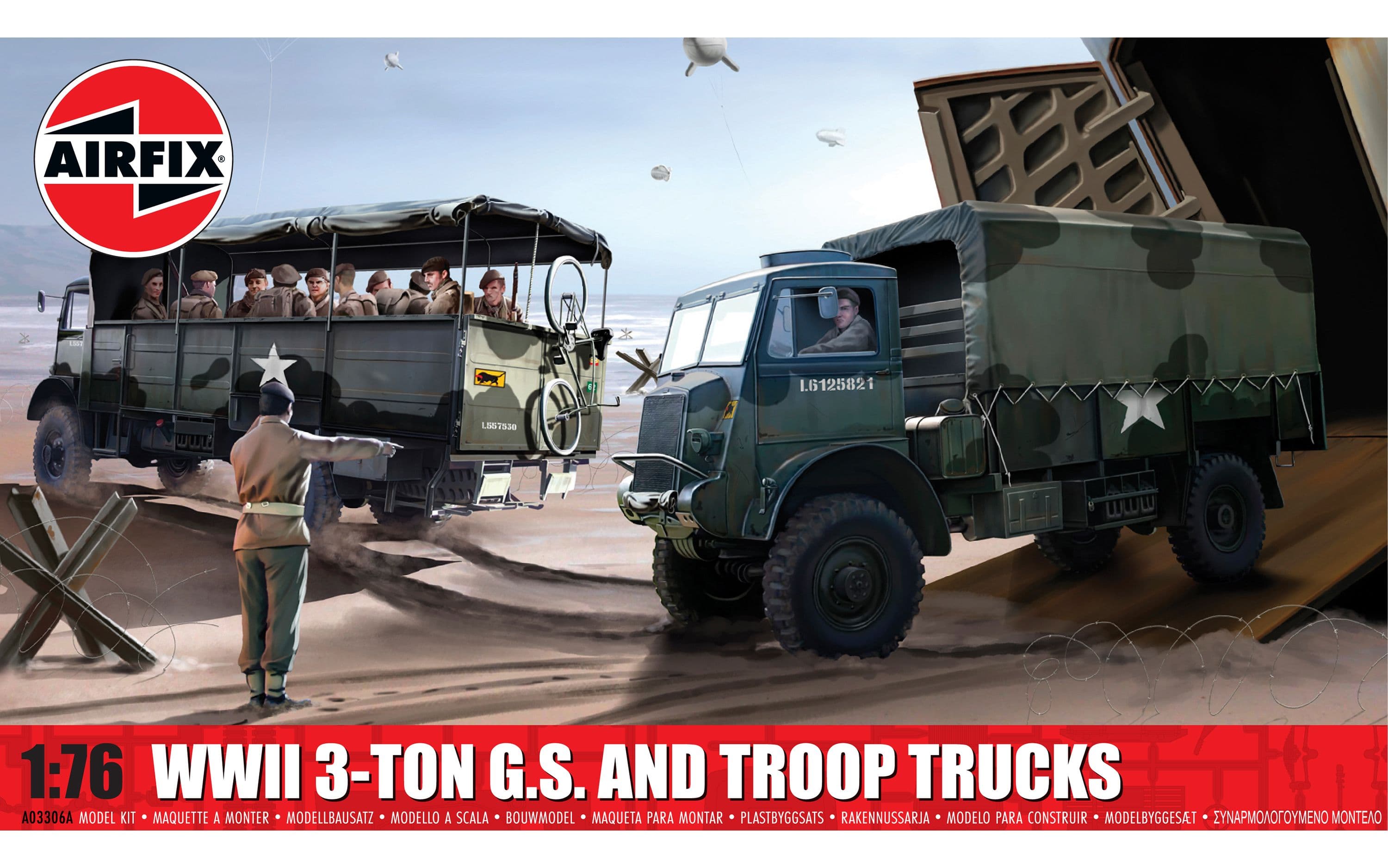 WWII 3-Ton G.S. and Troop Trucks