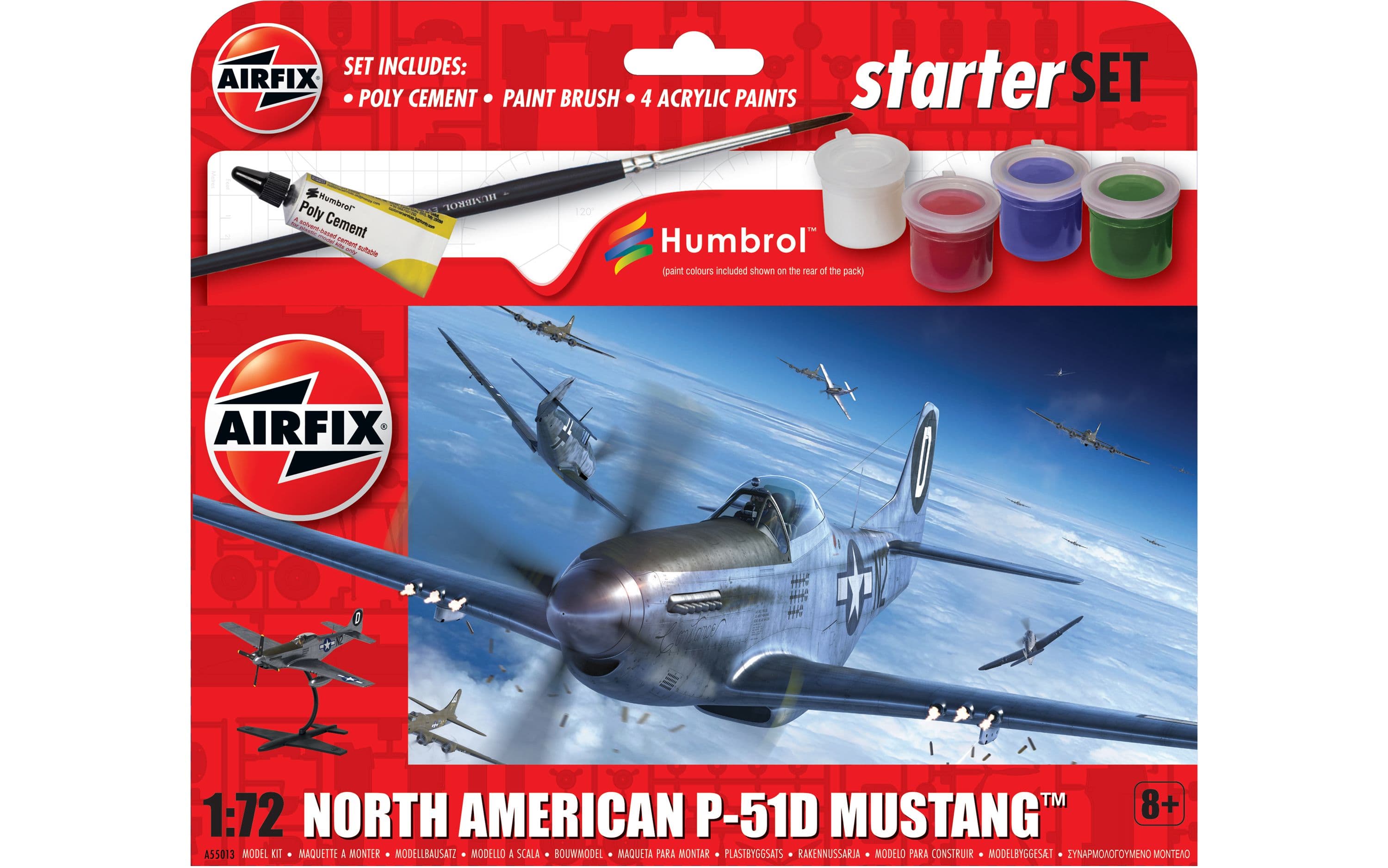 Starter Set - North American P-51D Mustang