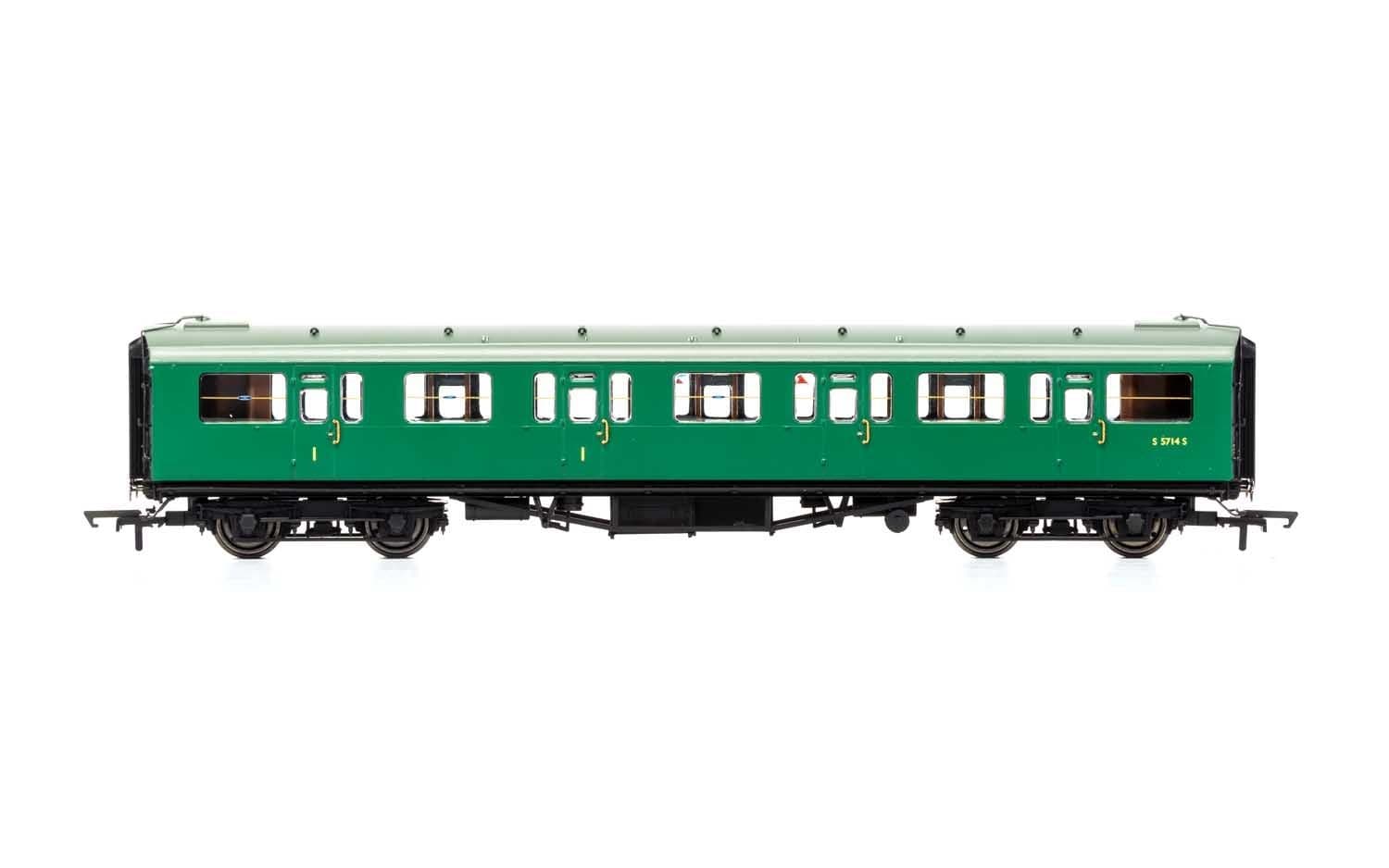 BR, Bulleid 59' Corridor Composite, S5714S - Era 4