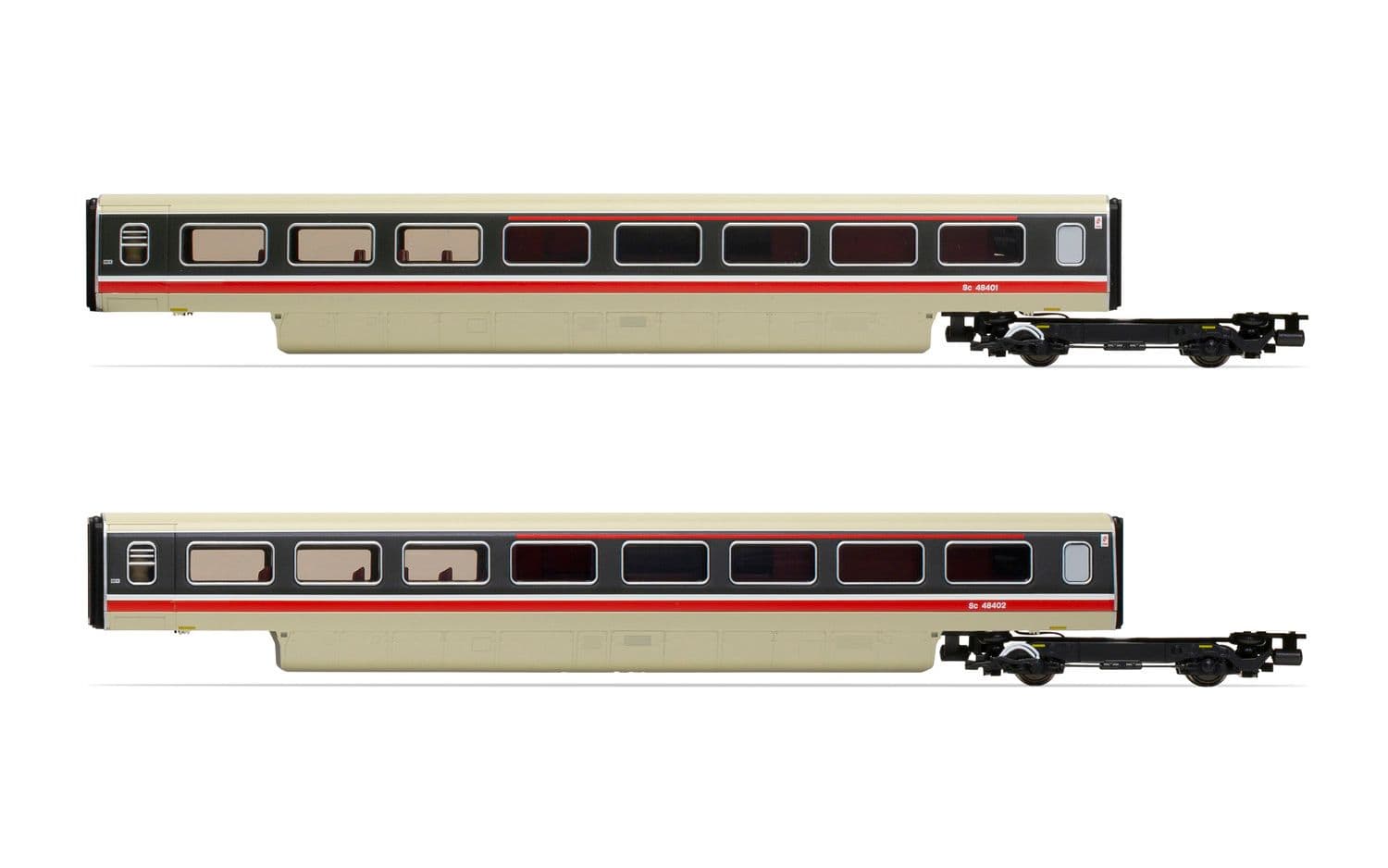 BR, Class 370 Advanced Passenger Train 2-car TRBS Coach Pack, 48401 + 48402 - Era 7