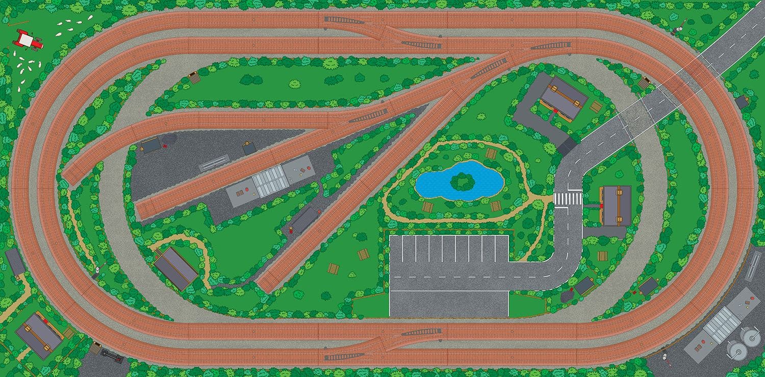 Playtrains - Flash The Local Express Remote Controlled Battery Train Set