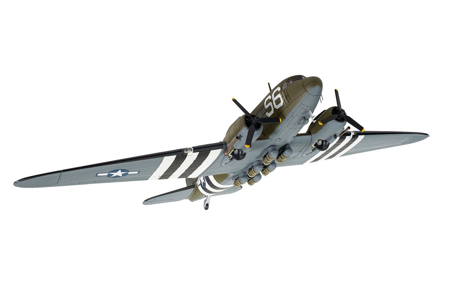 Douglas C-47A Skytrain, 'Night Fright',  5th/6th June 1944