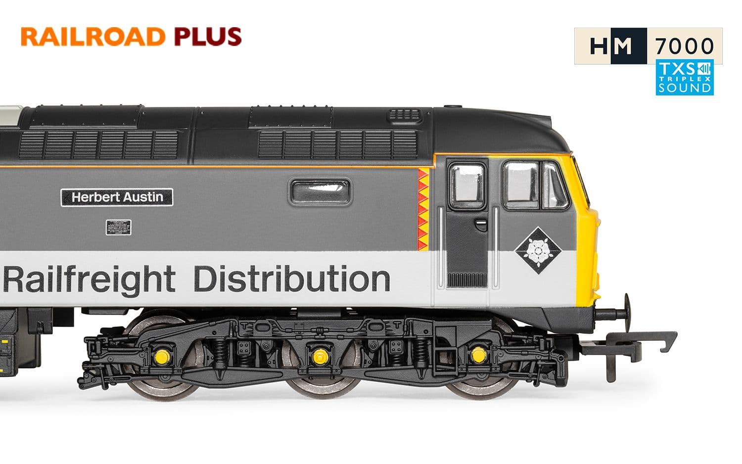 RailRoad Plus BR Railfreight, Class 47, Co-Co, 47188 - Era 8 (Sound Fitted)