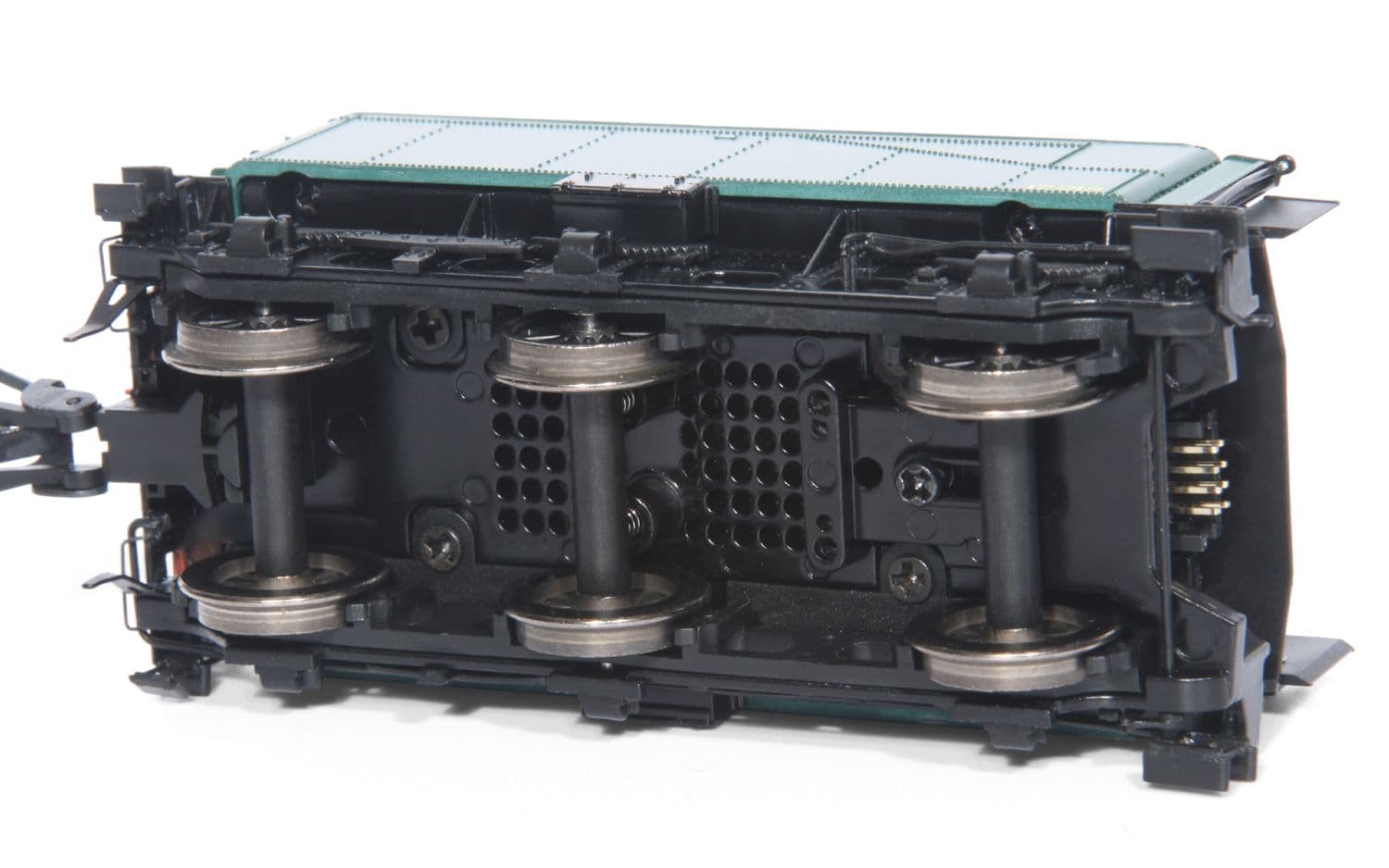 SNCB/NMBS, locomotive à vapeur classe 81, chaudière avec 3 coupoles symétriques, livrée vert foncé, ép. III, avec décodeur sonore