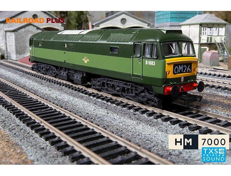 RailRoad Plus BR, Class 47, Co-Co, D1683 - Era 6 (Sound Fitted)
