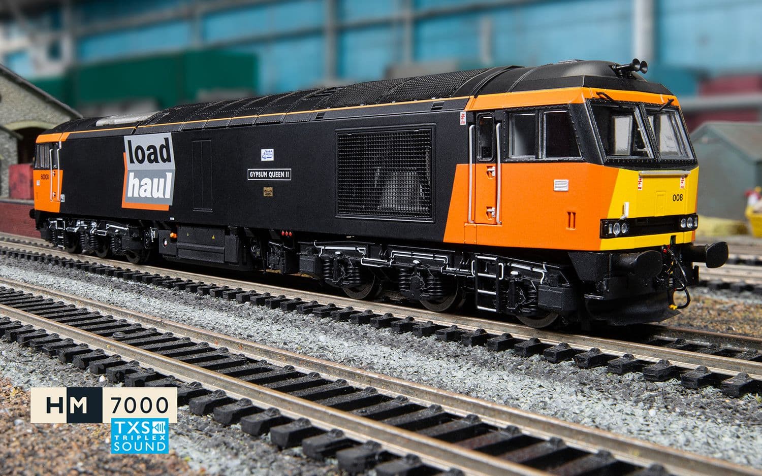Class 60 - Loadhaul - 60008 'Gypsum Queen II' (DCC Sound Fitted)