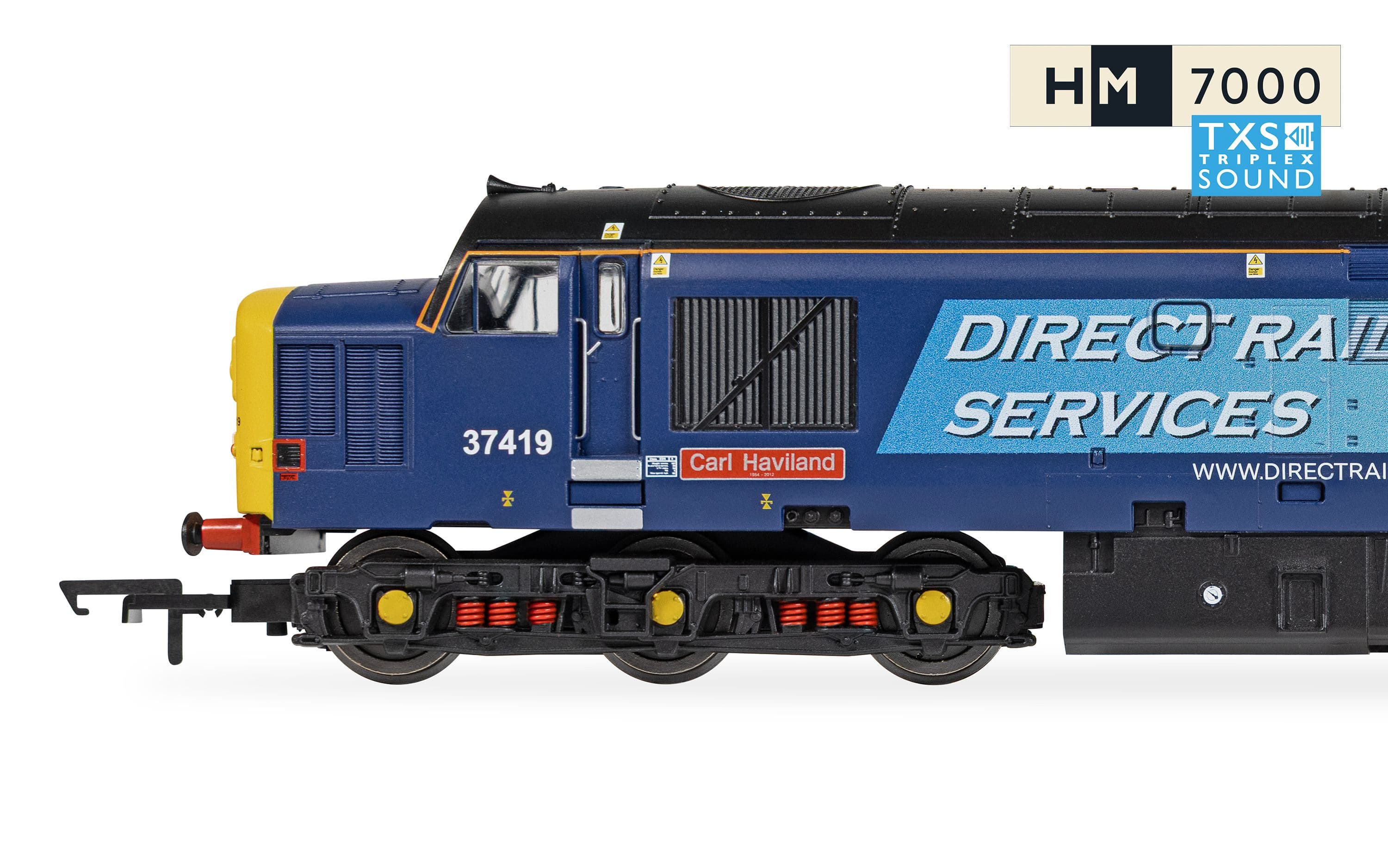 RailRoad - DRS - Class 37 - 'Carl Haviland' 37419 (DCC Sound Fitted)