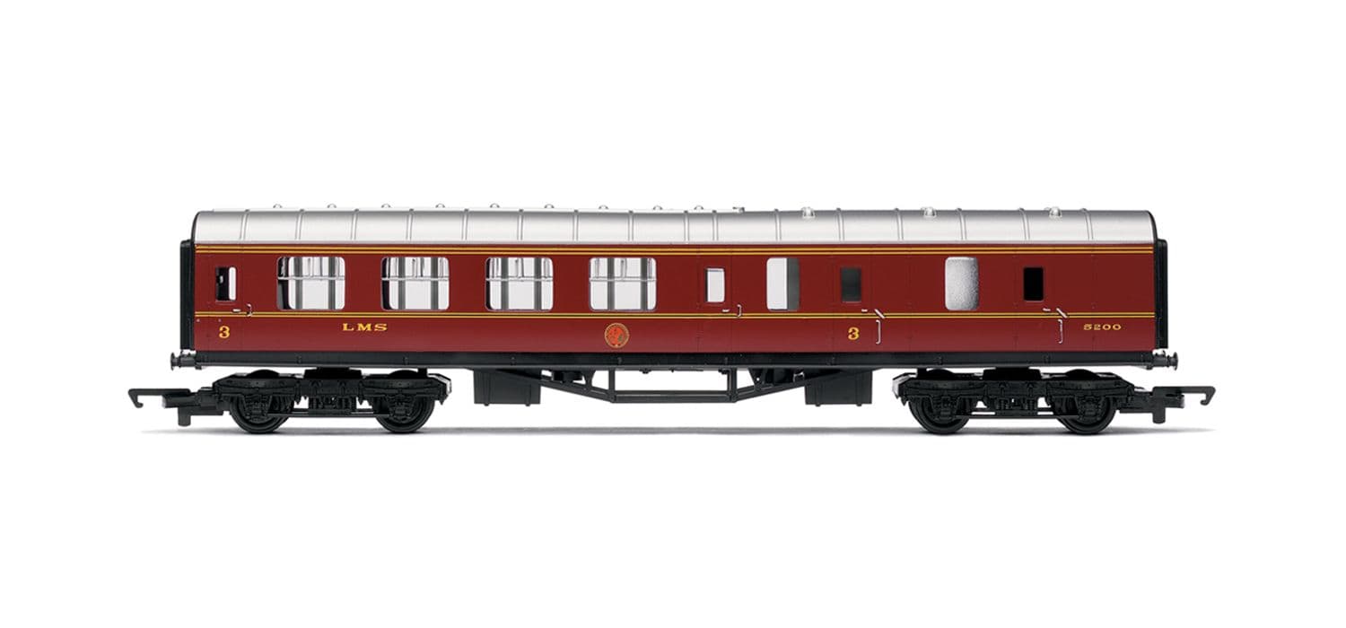 RailRoad LMS, Brake Third Coach - Era 3