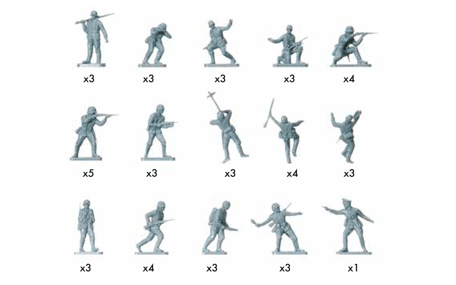 WWII German Infantry