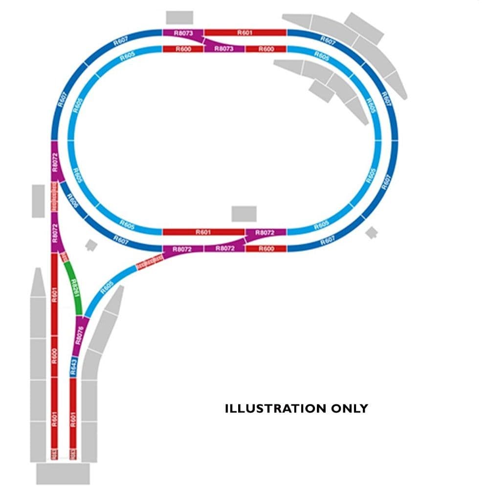 Compact Corner Layout Complete Track