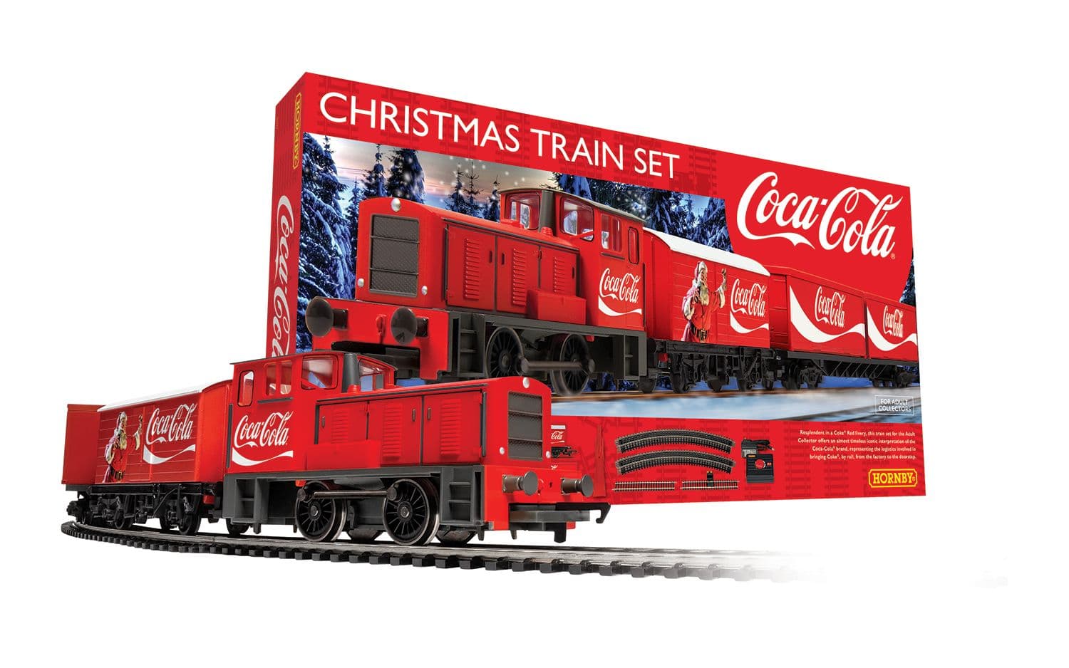R1233T Hornby | The Coca Cola Christmas Train Set, model railway