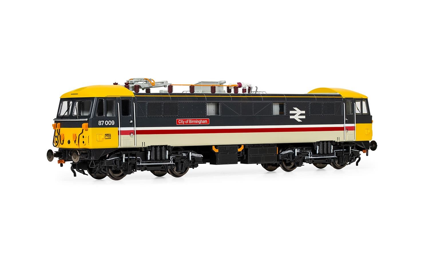 BR, Class 87, Bo-Bo, 87009 'City of Birmingham' - Era 7