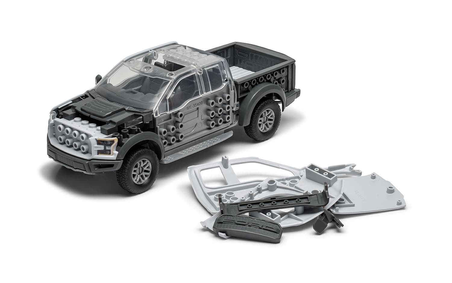 QUICKBUILD Ford F-150 Raptor - Grey