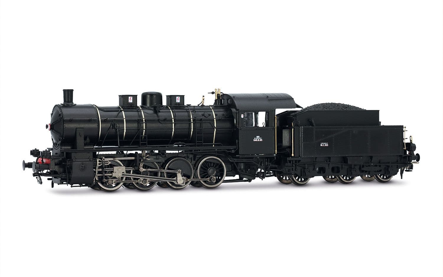 SNCF, locomotive à vapeur 2-040 D 65, dépôt de Calais, ép. III, avec décodeur sonore