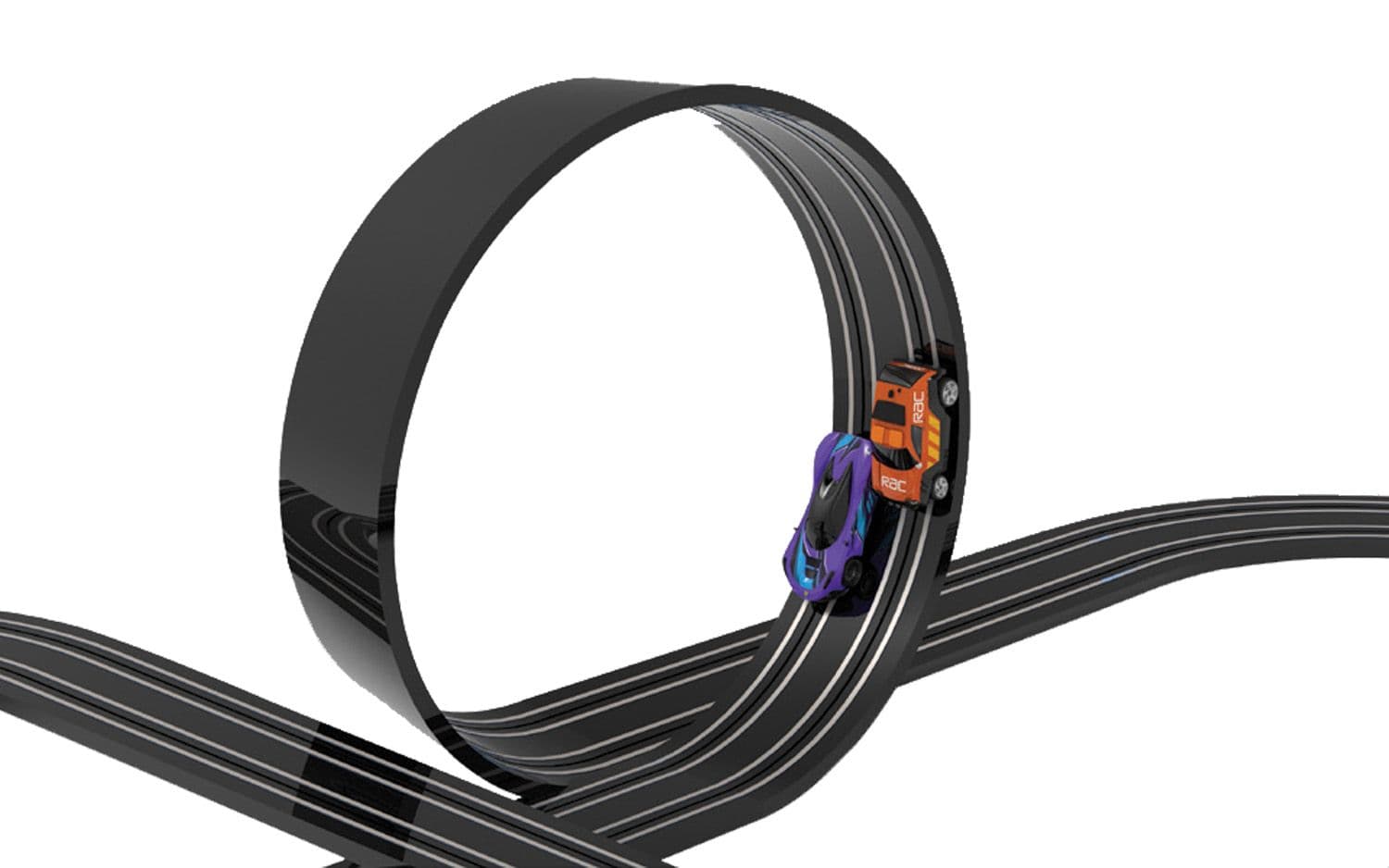 Micro Scalextric RAC Roadside Recovery - Race Set (Battery Powered)