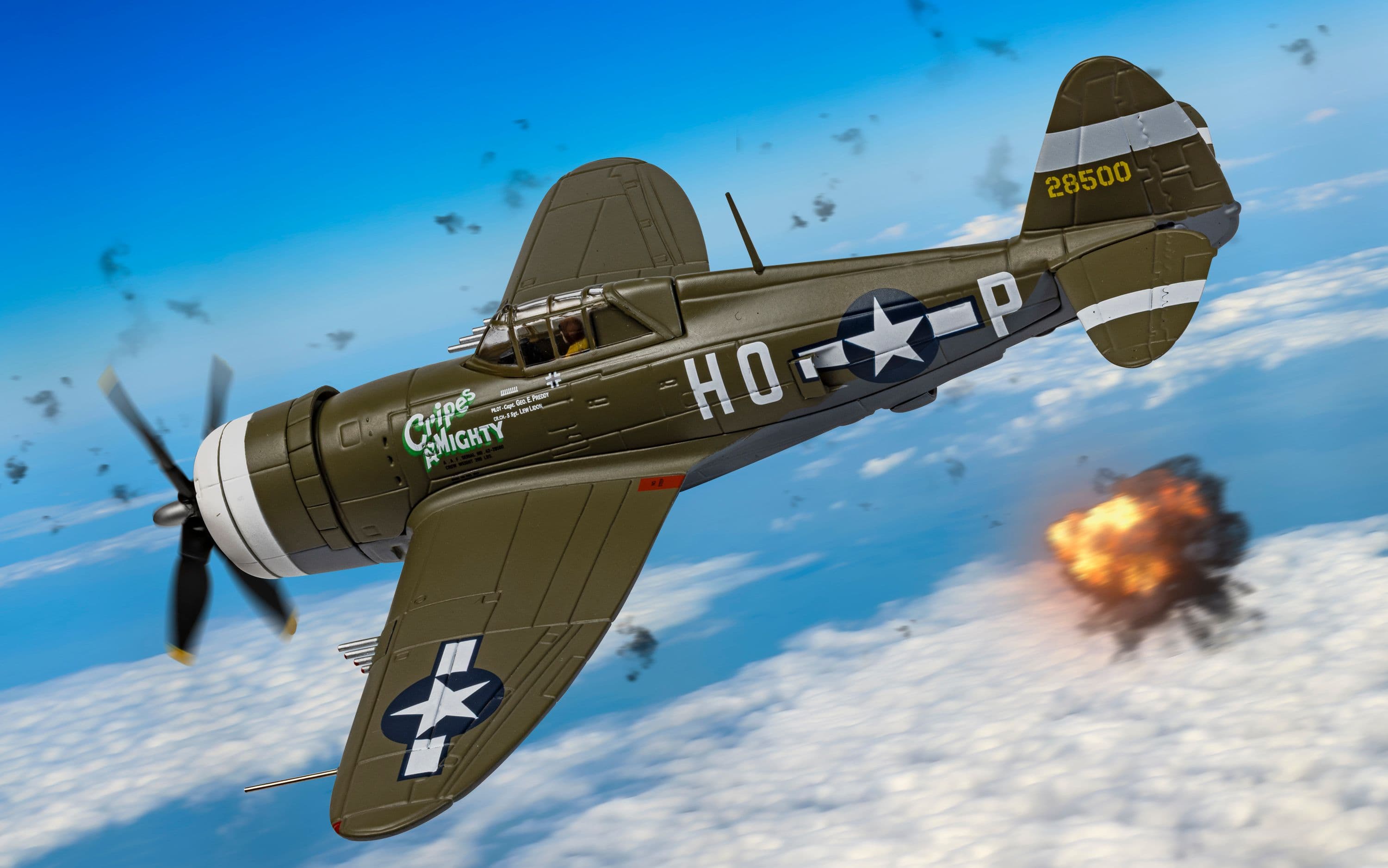 Republic P-47D Thunderbolt - 42-8500/HO-P - ‚ÄòCripes A‚Äô MIGHTY‚Äô