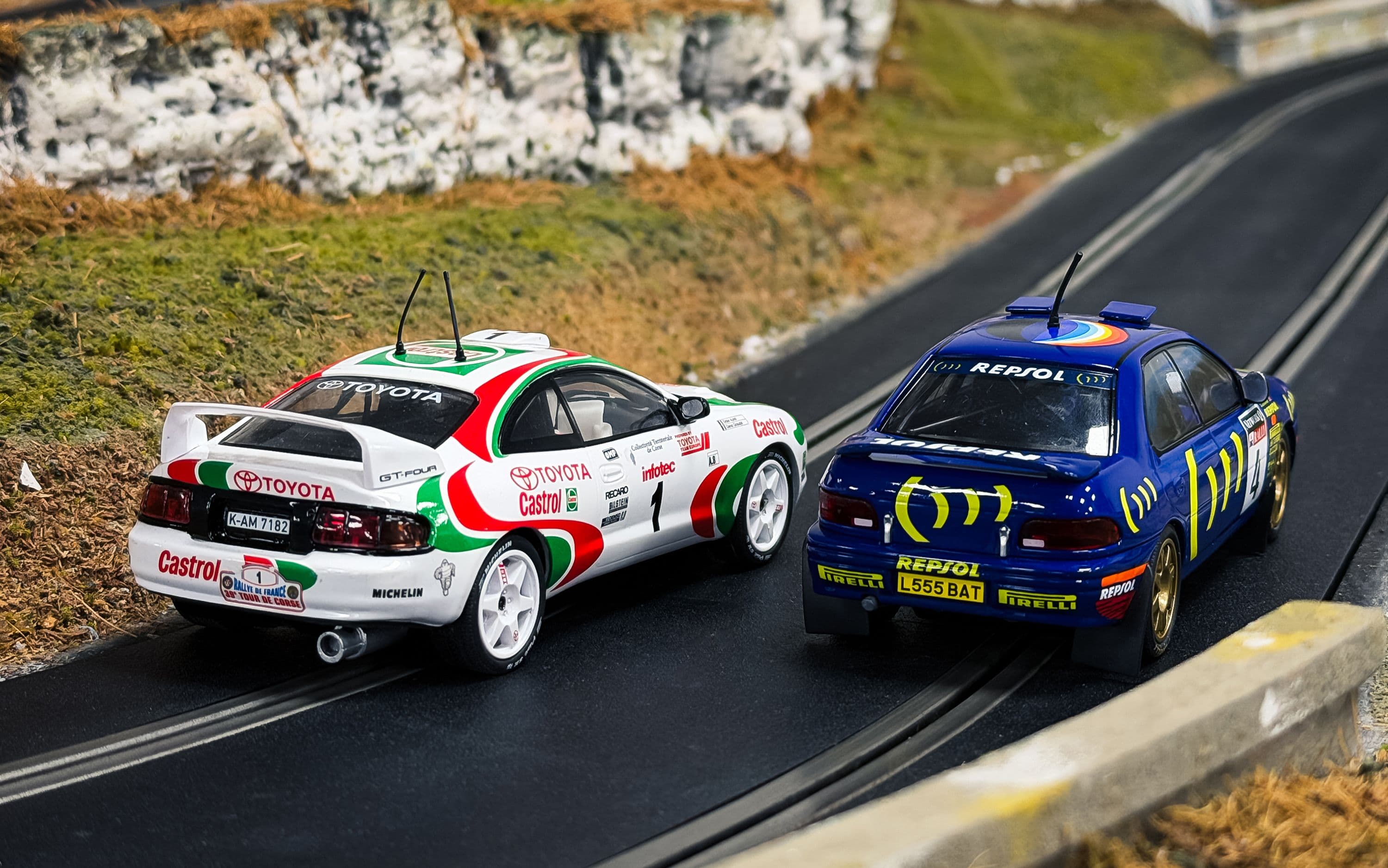 Scalextric Rally Championship - Retro Race Set