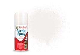 Acrylic Spray: 22 - White - Gloss - (150ml)