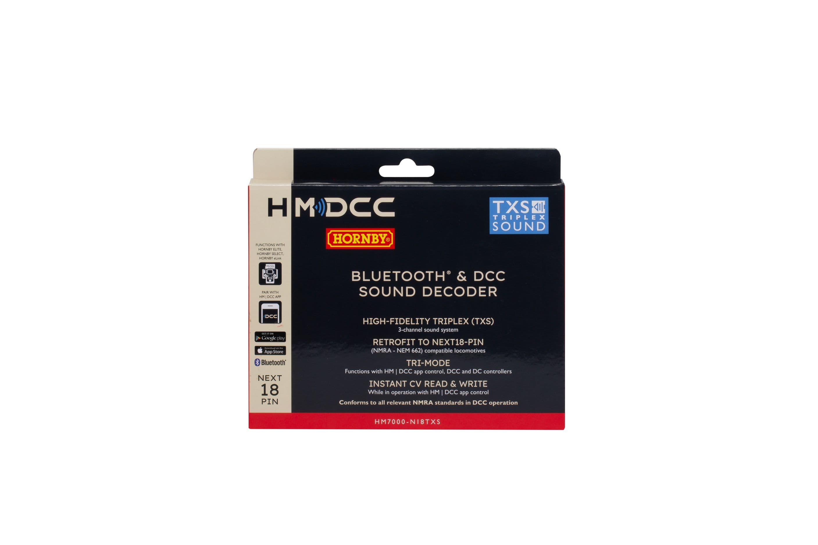 HM7000-N18TXS: Bluetooth® &amp; DCC Sound Decoder (Next18-pin)