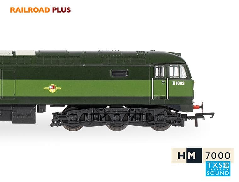 RailRoad Plus BR, Class 47, Co-Co, D1683 - Era 6 (Sound Fitted)