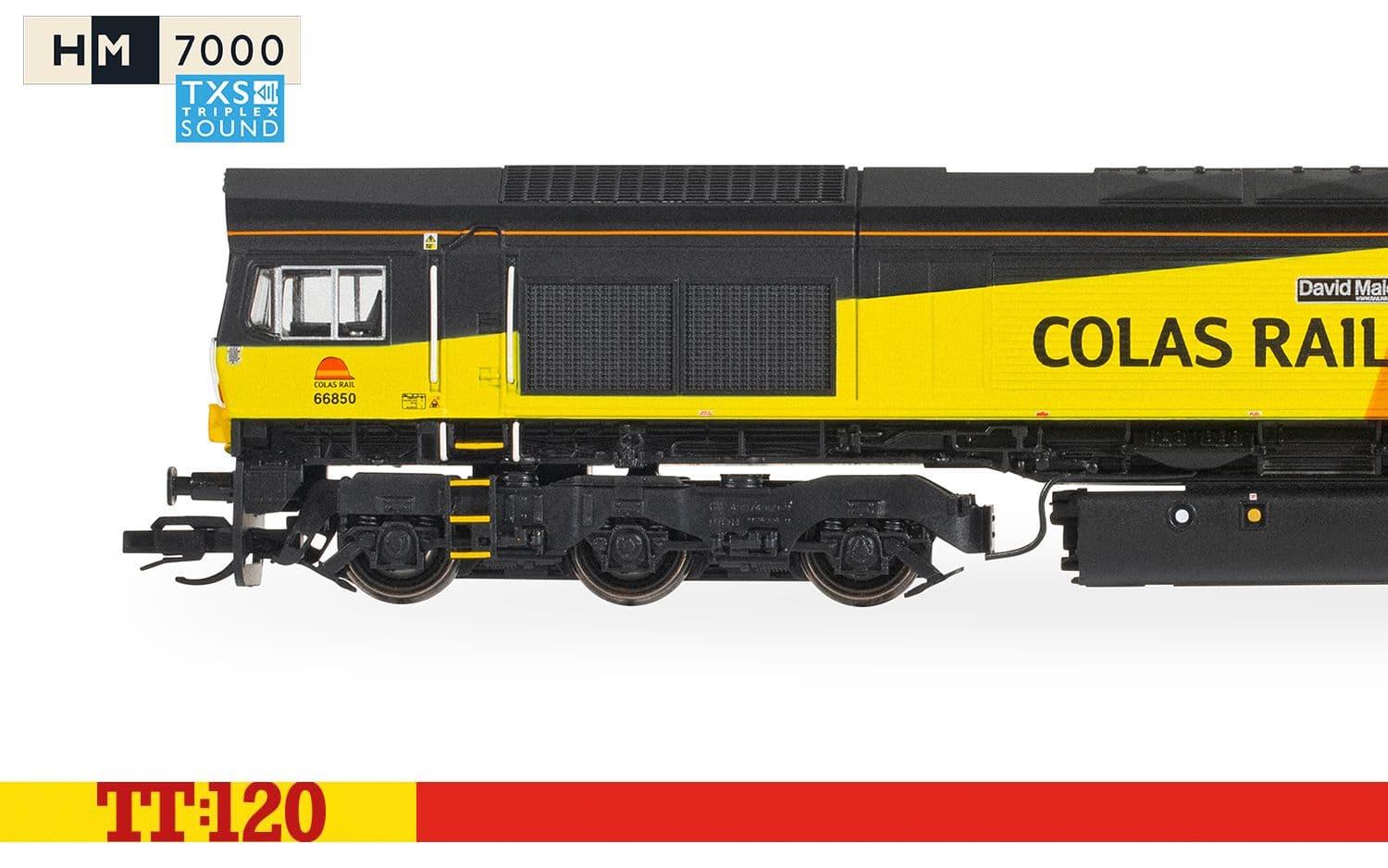 Colas Rail, Class 66, Co-Co, 66850, 'David Maidment OBE' - Era 11 (Sound Fitted)