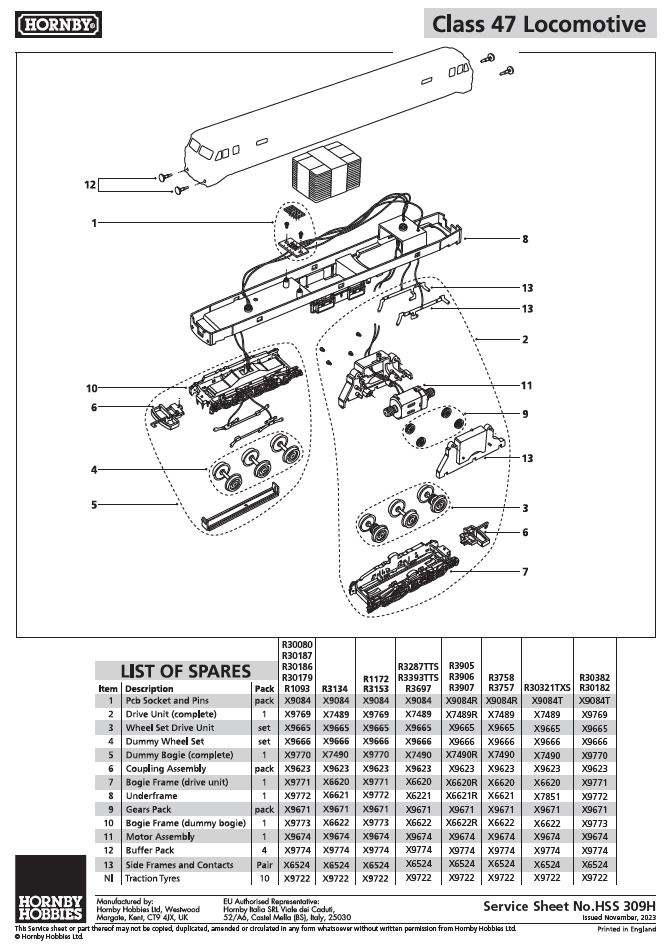 coupling pack, COUPLING PACK R2522