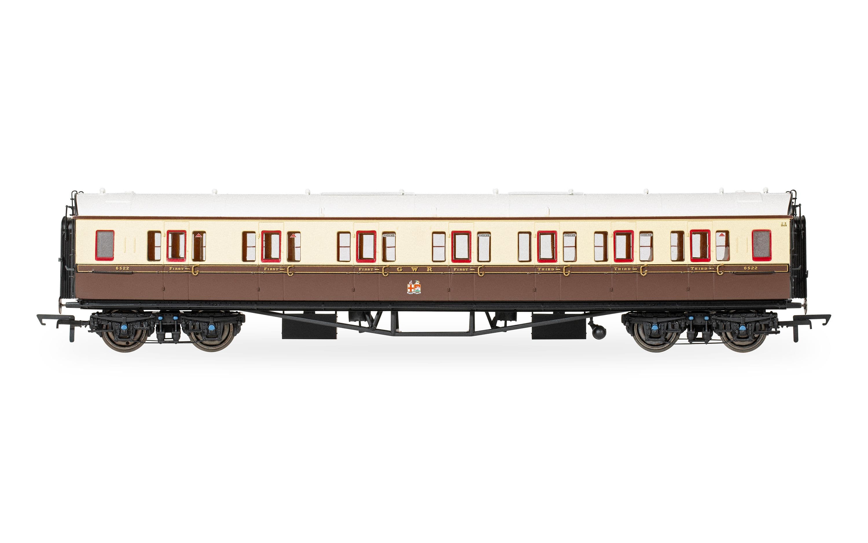 GWR - Collett Corridor Composite RH - 6522 - Coach