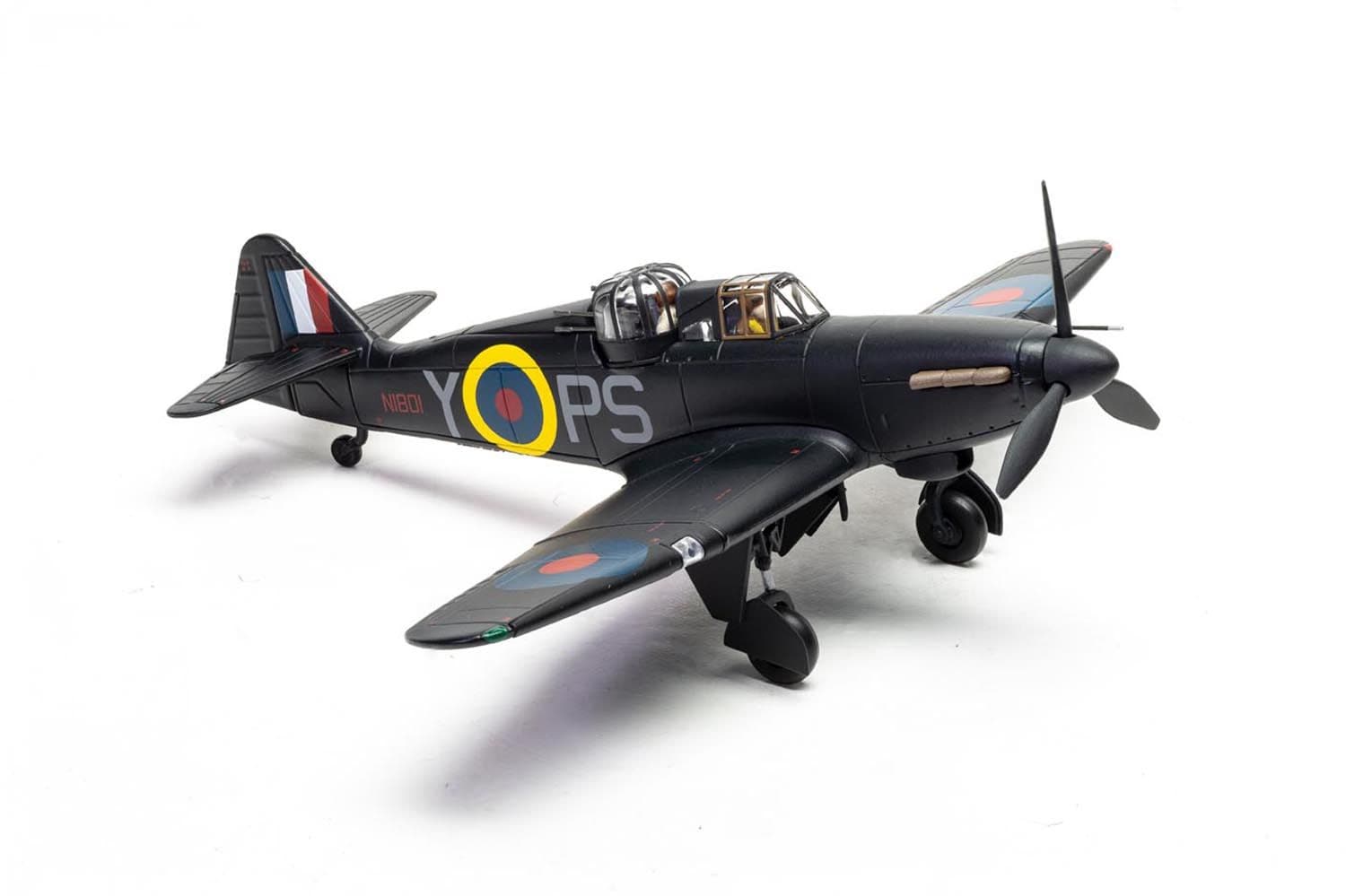 Boulton Paul Defiant Mk.I 'Coimbatore II' - RAF  No.264 Sqn - Desmond Hughes