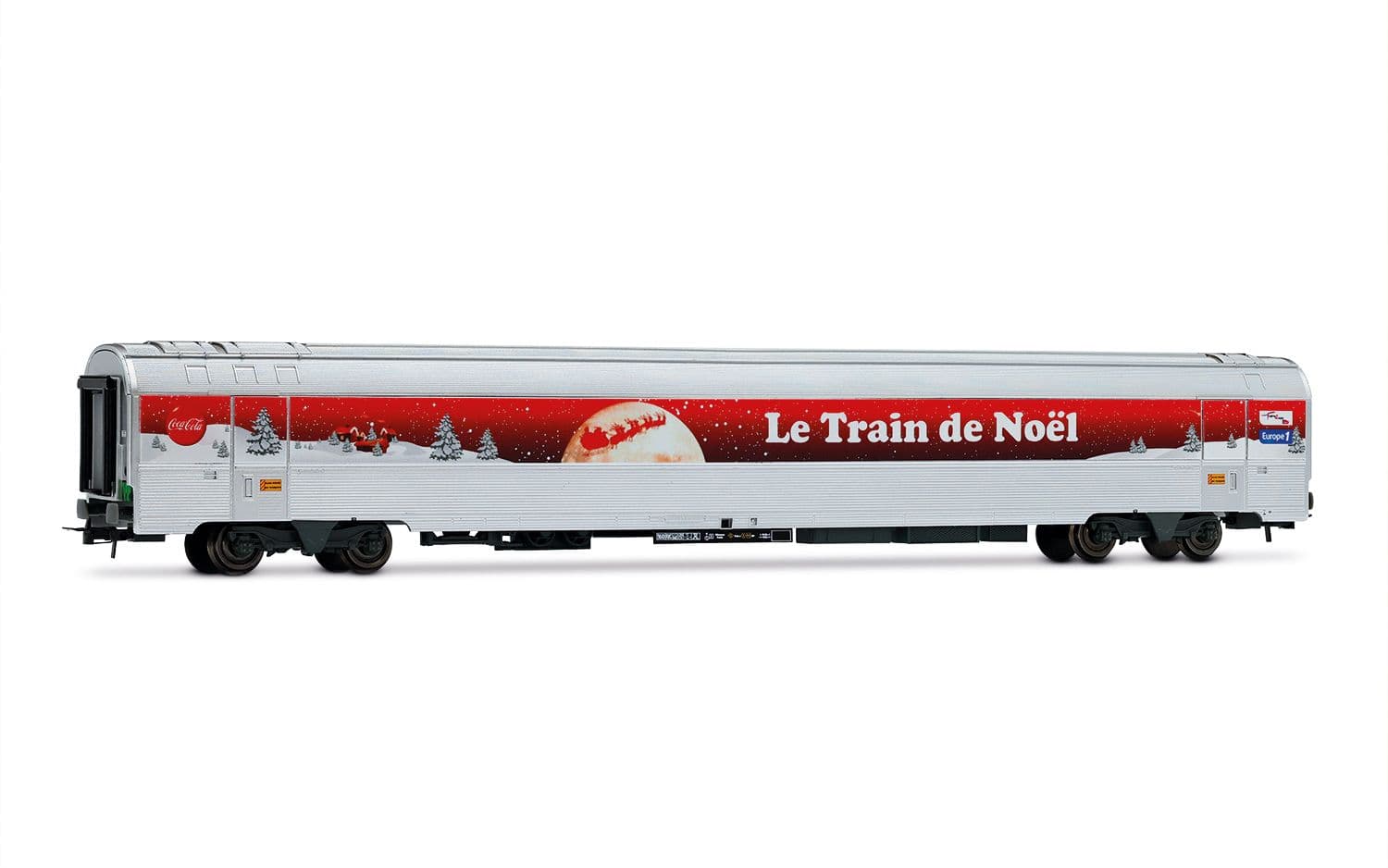 SNCF, dreiteiliges Coca-Cola-Weihnachtszugset „Le Train de Noël“ von 2010, Ep. VI