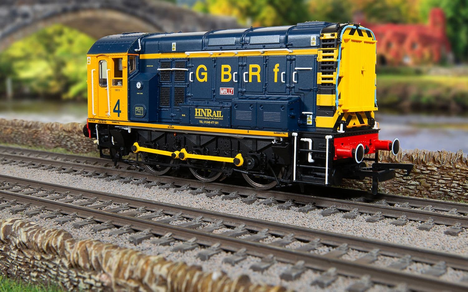 GB Railfreight, Class 08, 0-6-0, 08818 'Molly' - Era 11