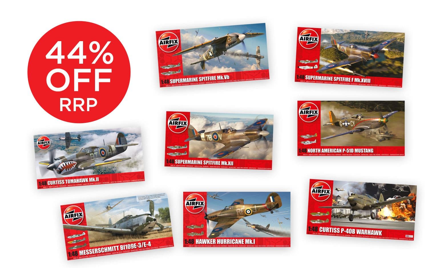 1.48 Scale Fighters Bundle