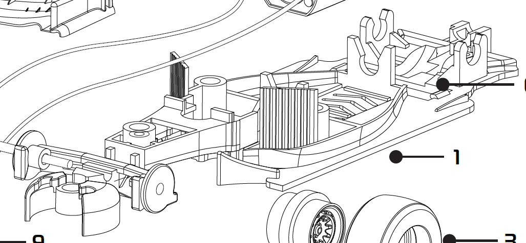 Underpan/ Front axle assembly, Underpan &amp; Front Wheel Suspension C4021