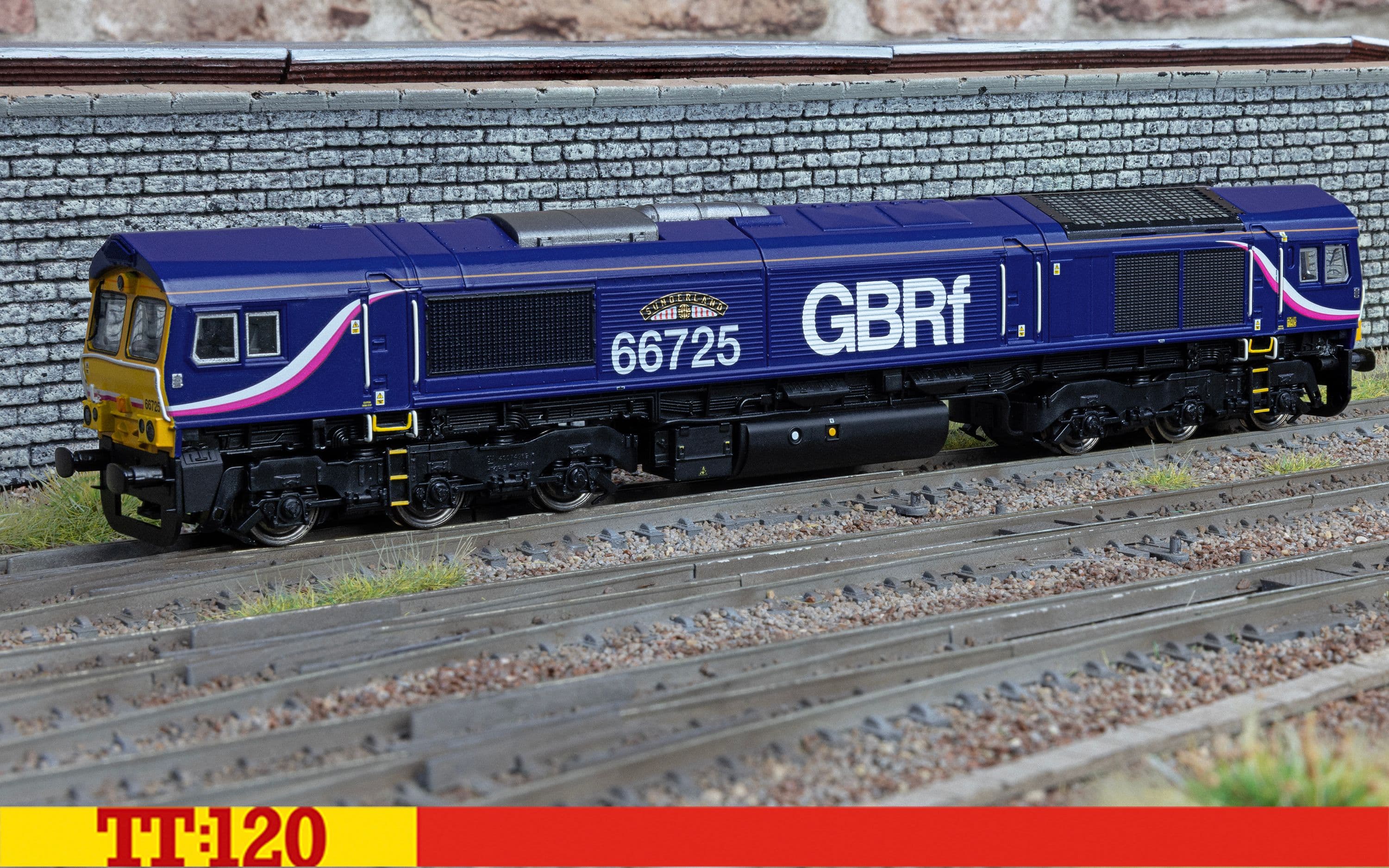 GBRf - Class 66 - 66725 'Sunderland'