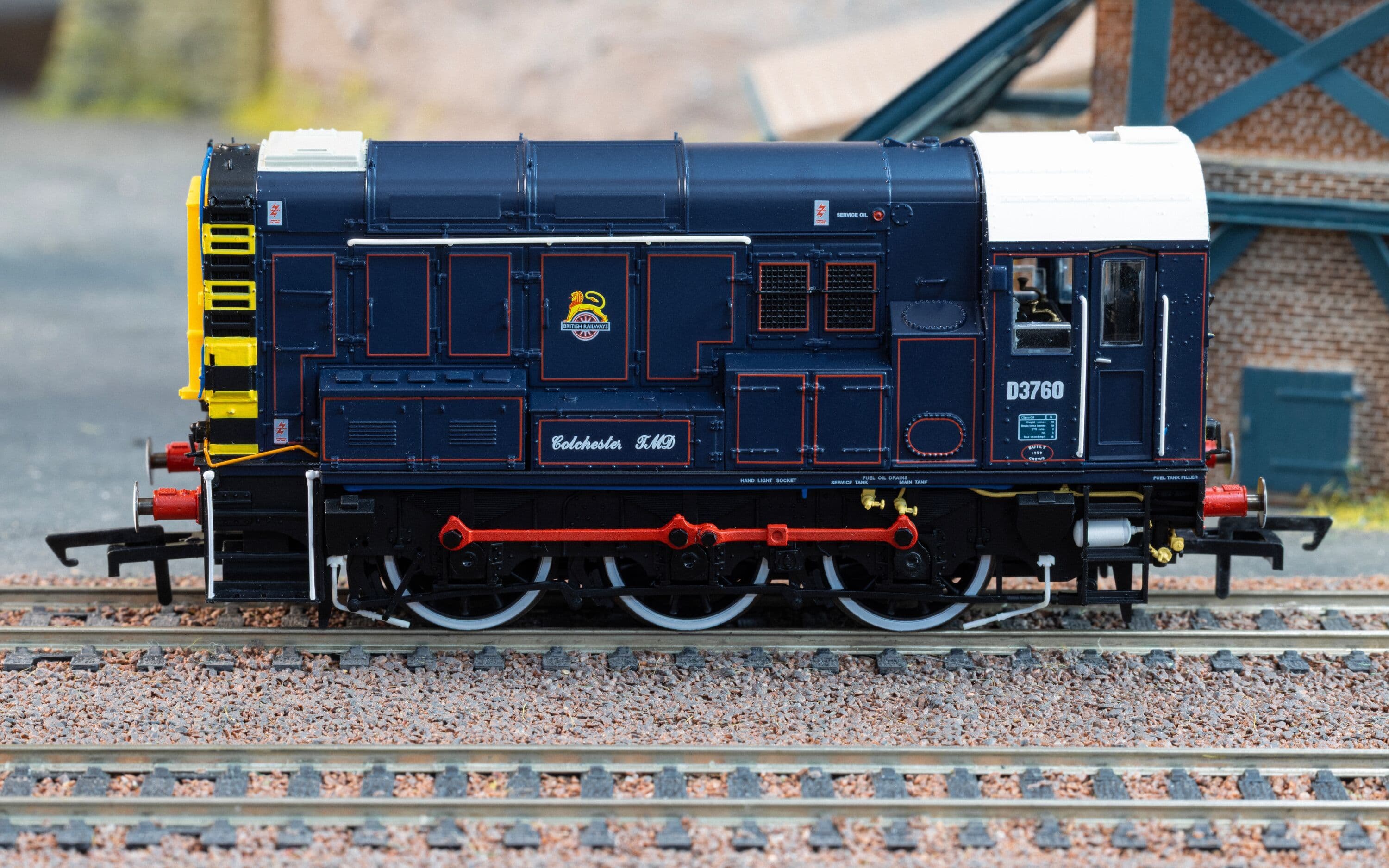 BR - Class 08 - 'Colchester TMD' D3760
