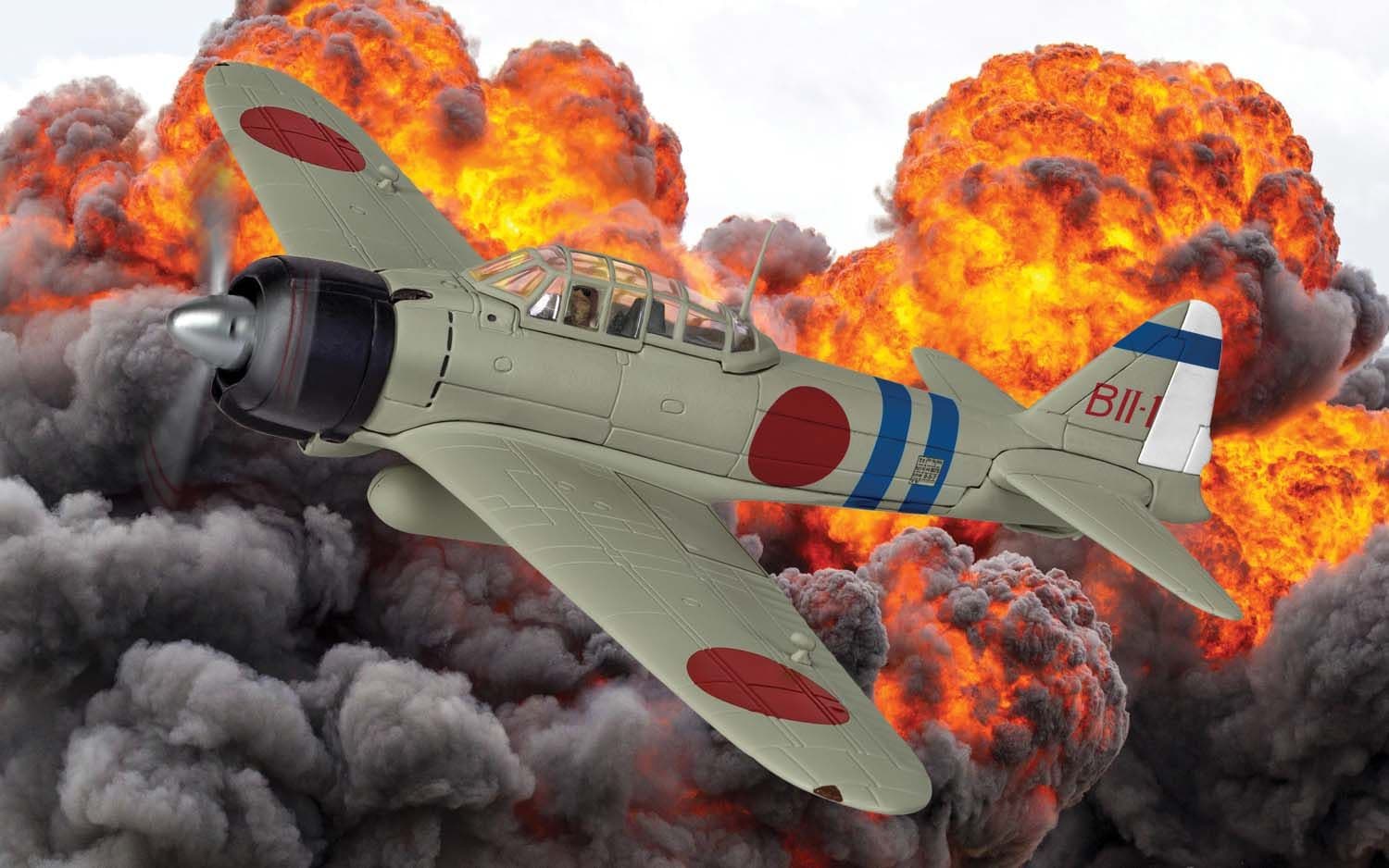 AA33109 Corgi | Mitsubishi Zero A6M Pearl Harbor 80th Anniversary