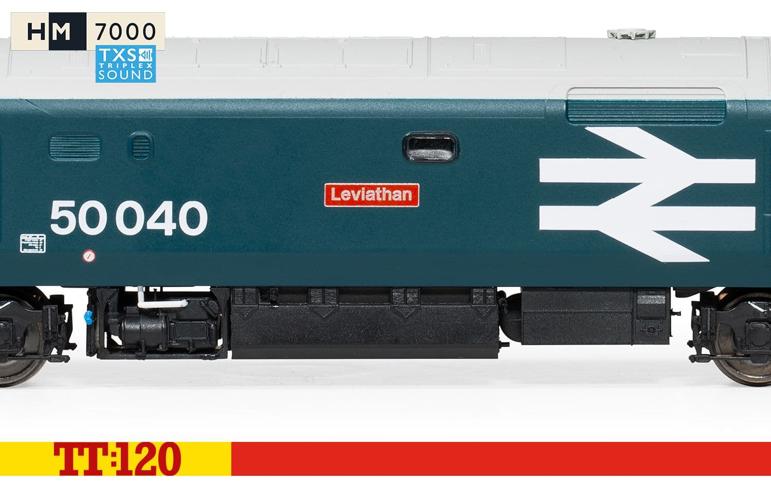 BR, Classe 50, Co-Co, 50040, 'Leviathan' numérique - Époque7